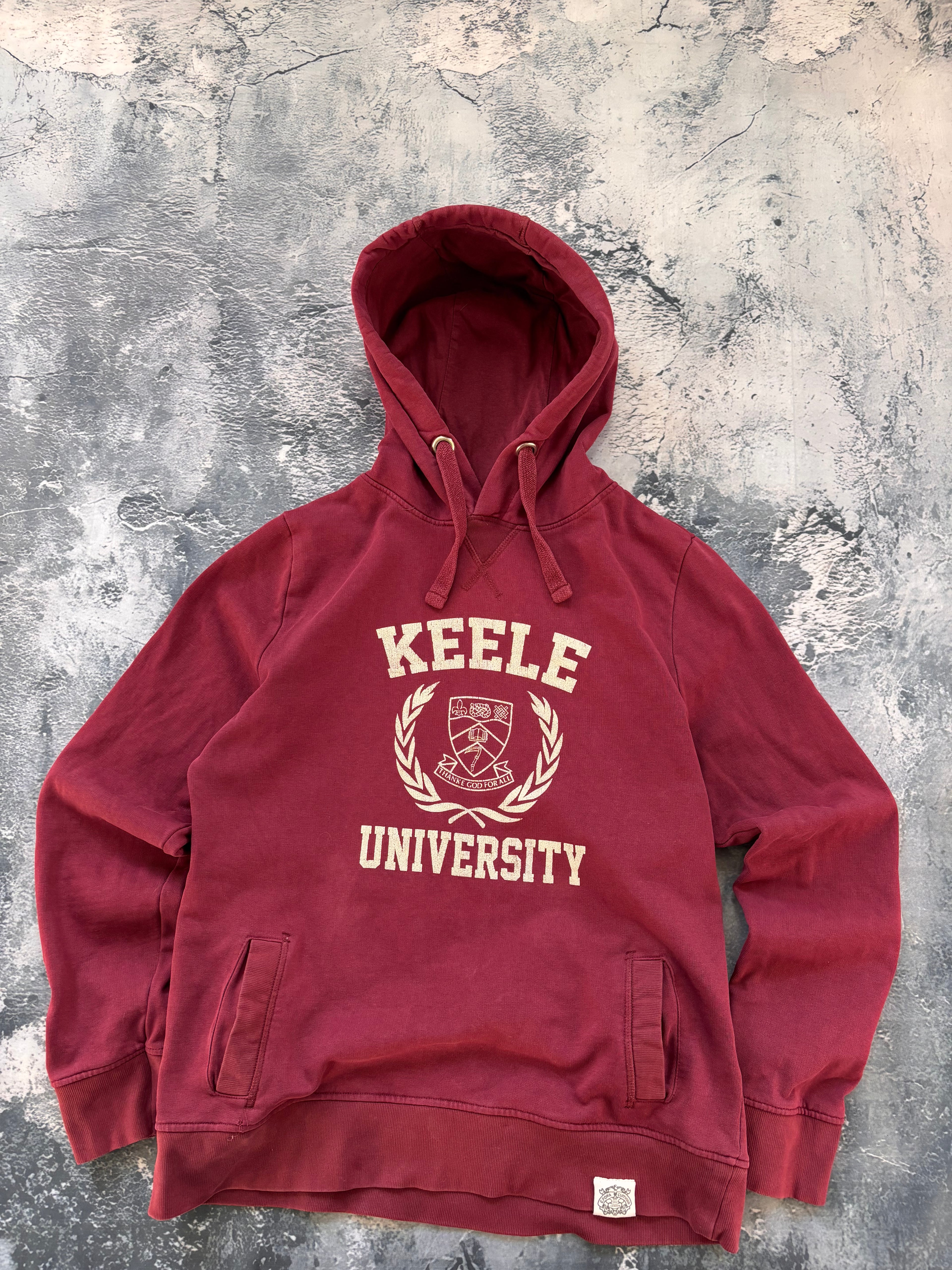 Bluza college oversize burgund viral