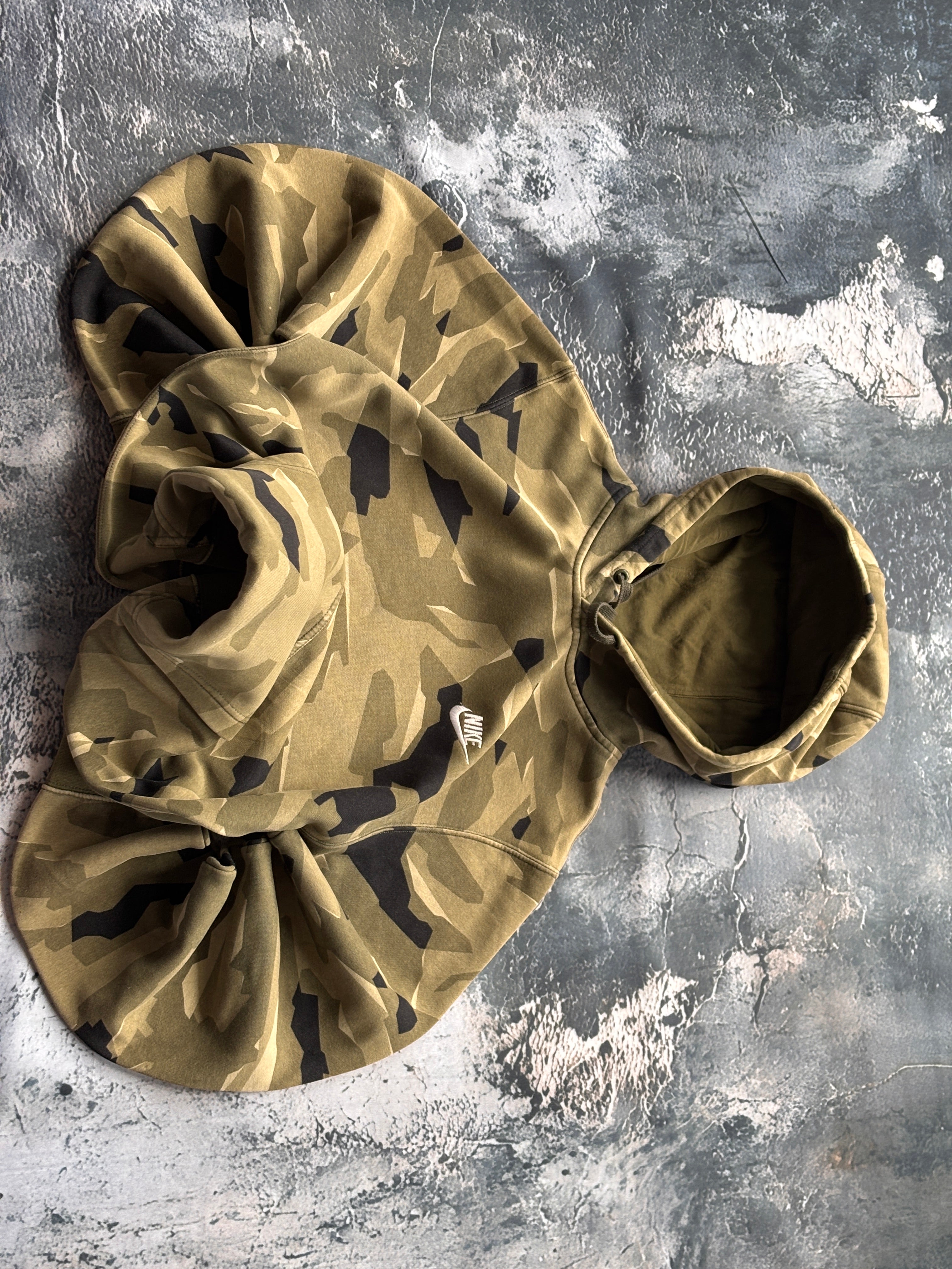 bluza hoodie nike moro camo vintage retro 90s