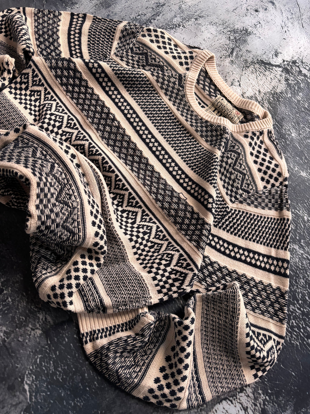 sweter oversize vintage