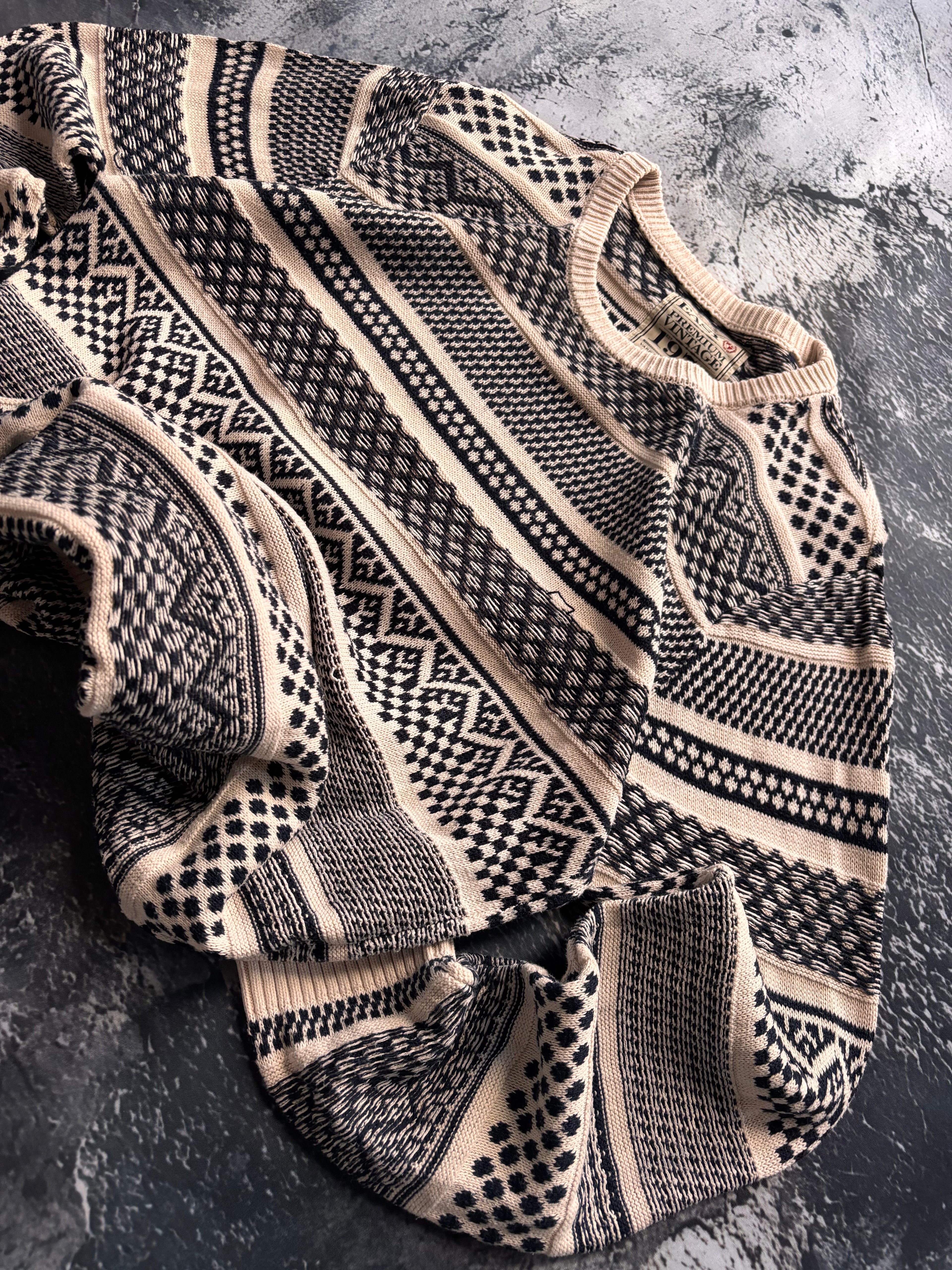 sweter oversize vintage