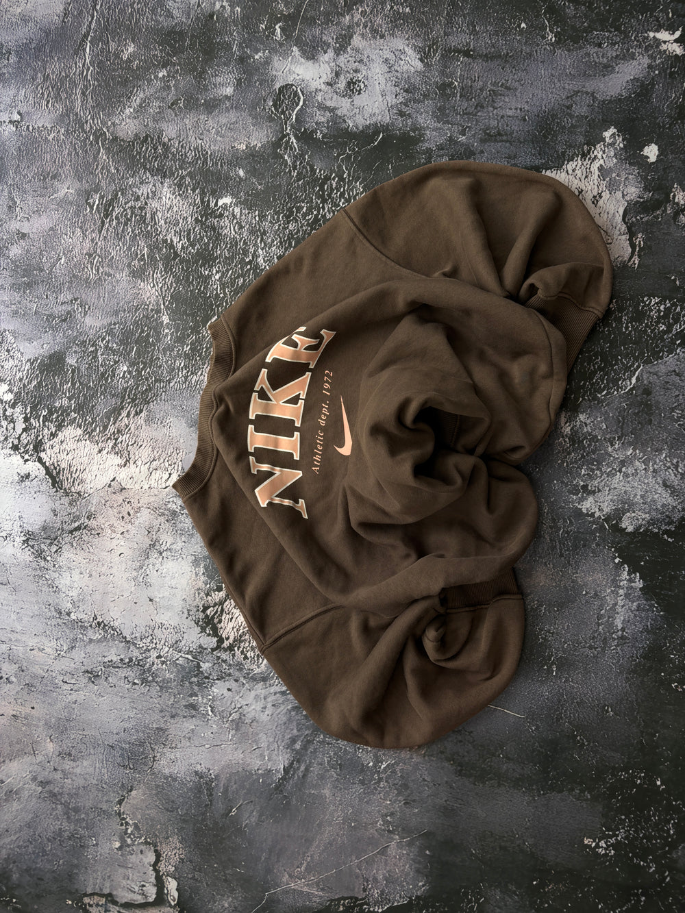 BLUZA CREWNECK NIKE BROWN RETRO