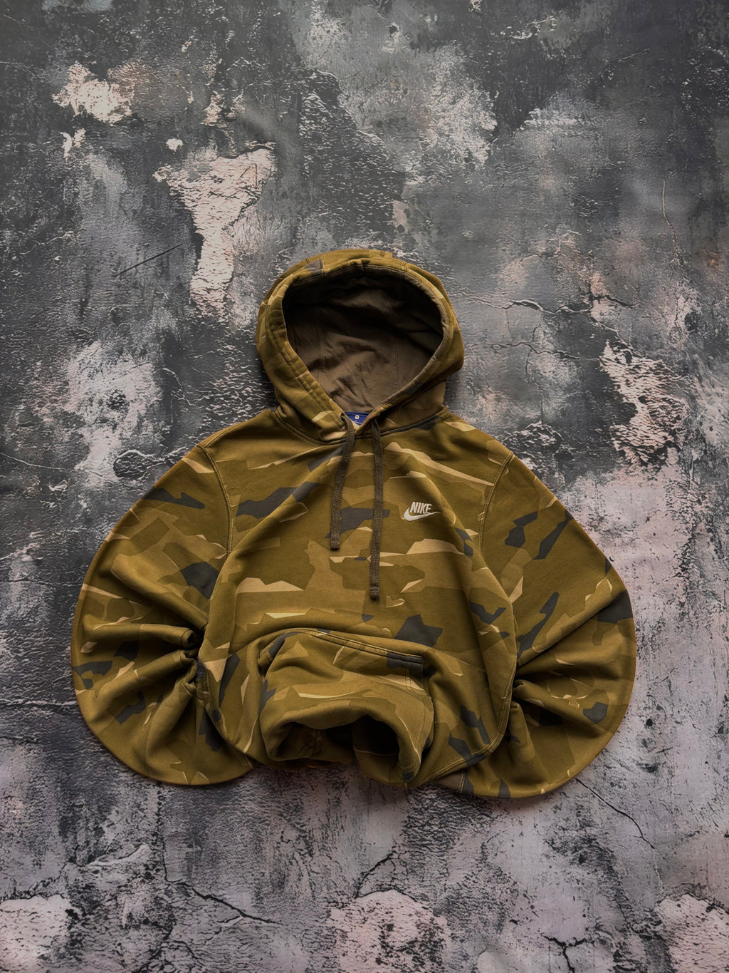 Bluza hoodie Nike camo moro usa 90s oversize