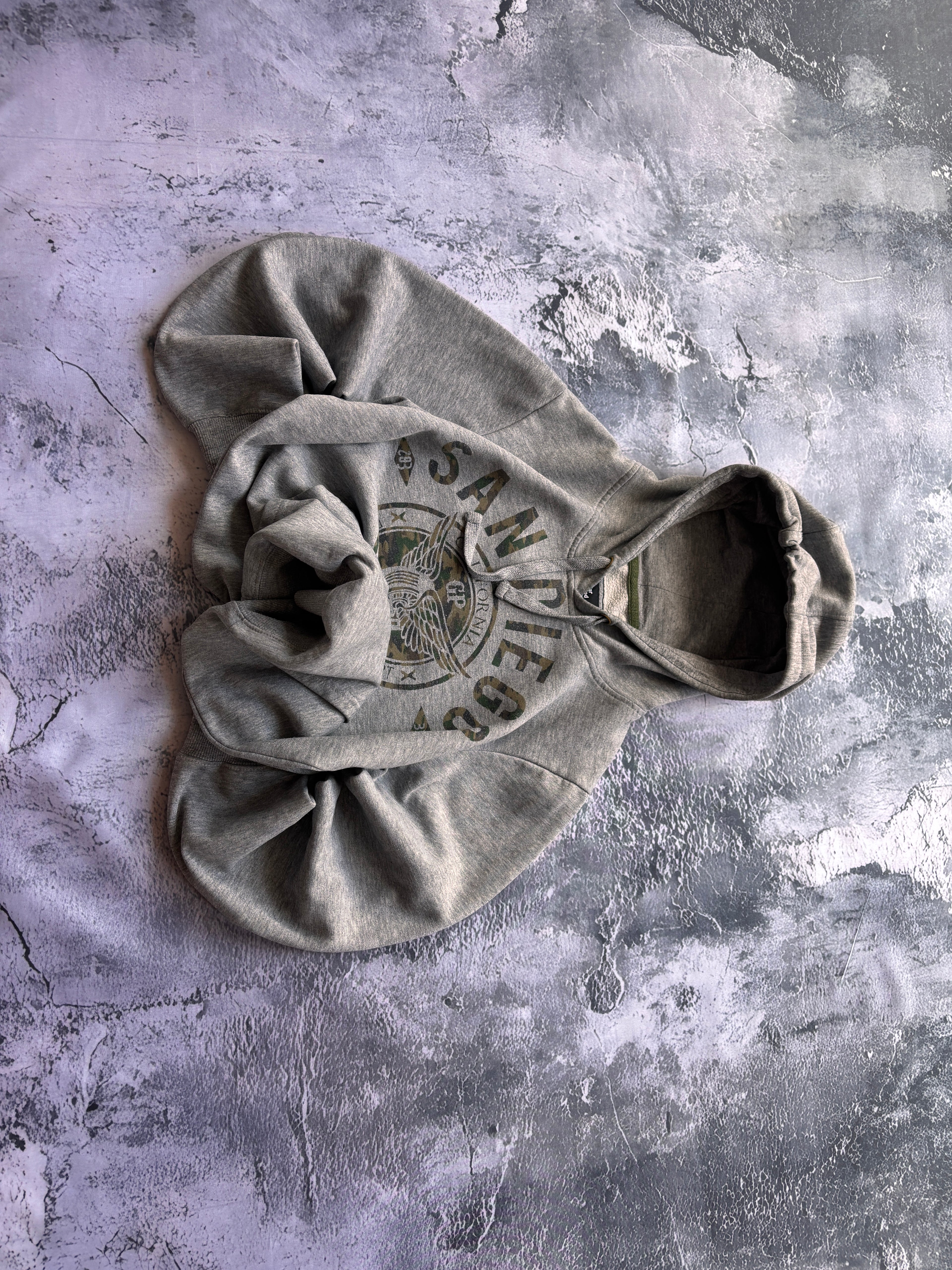 bluza hoodie camo vintage San Diego retro