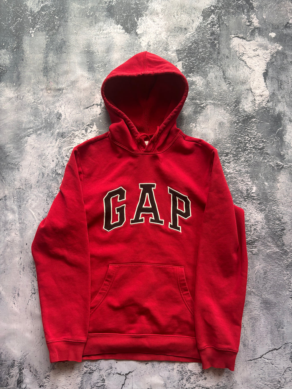 bluza GAP red czerwona basic vintage retro 90s streetwear