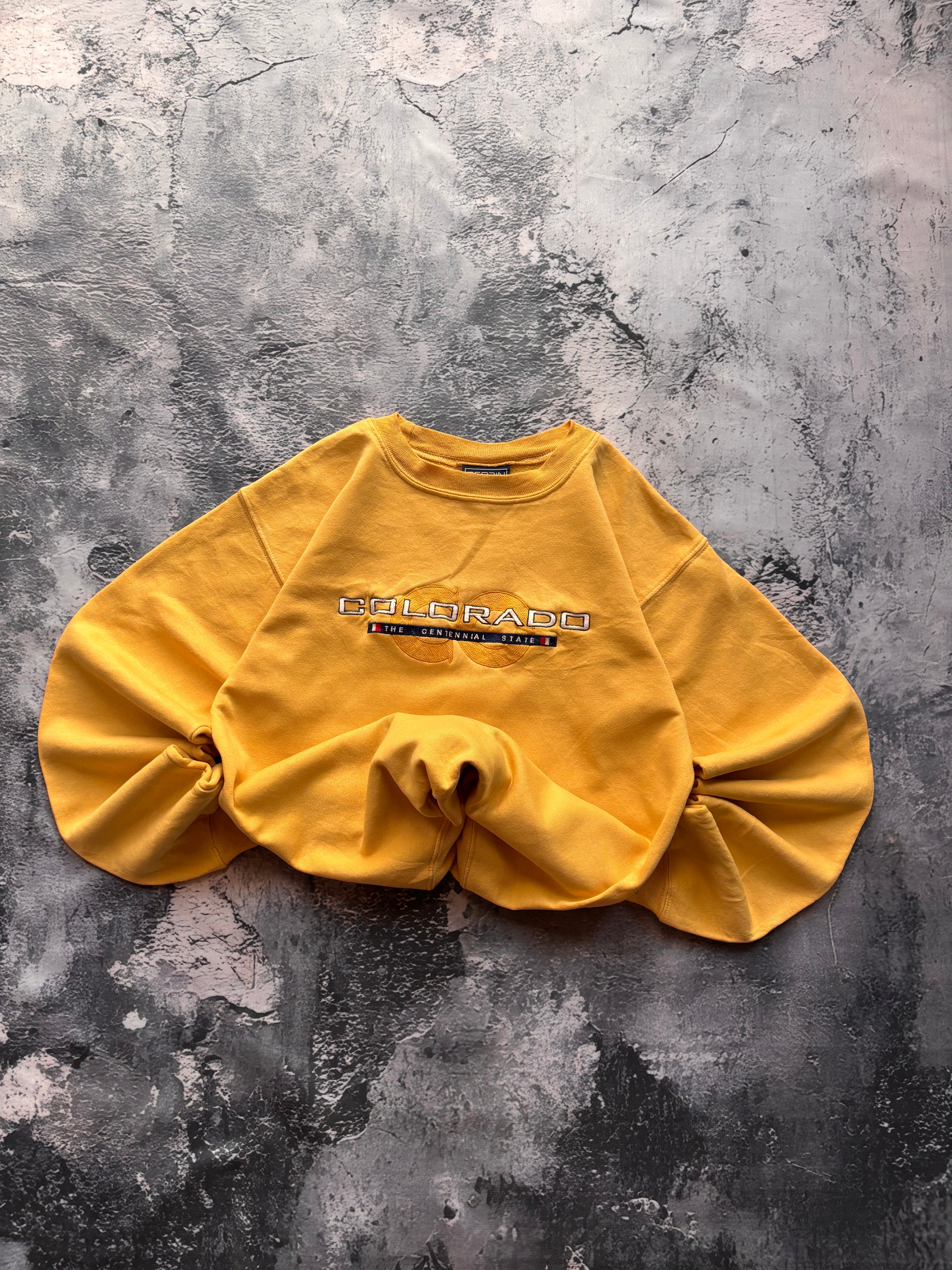Bluza crewneck oversize w stylu vintage oldschool retro 90s streetwear Colorado