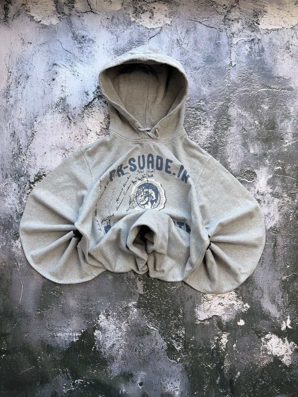 BLUZA HOODIE DIESEL VINTAGE UNIKATOWA RETRO AERICAN STREETWEAR
