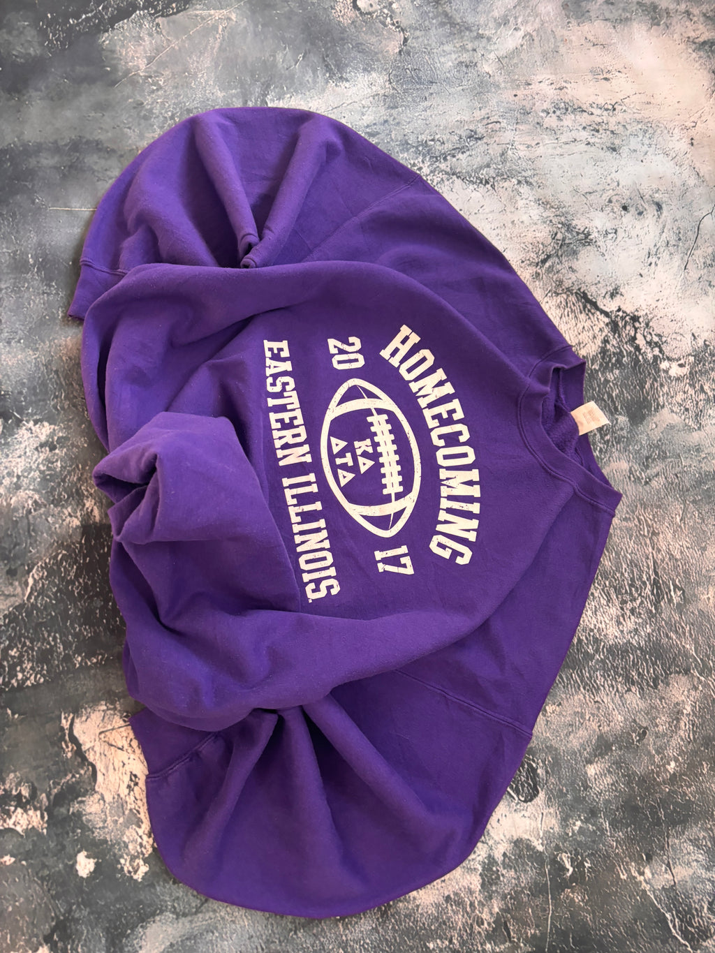 bluza crewneck fioletowy homecoming