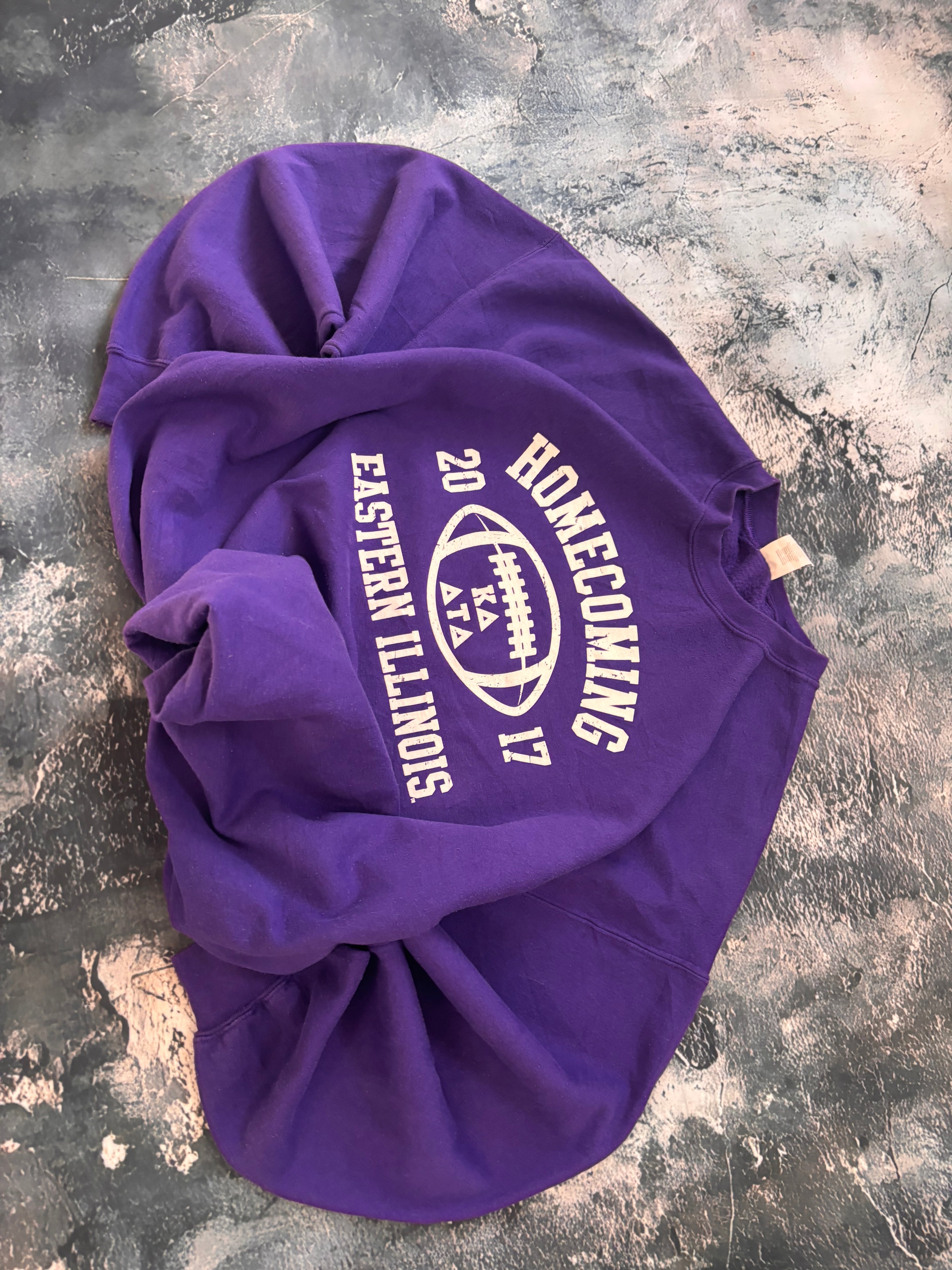 bluza crewneck fioletowy homecoming