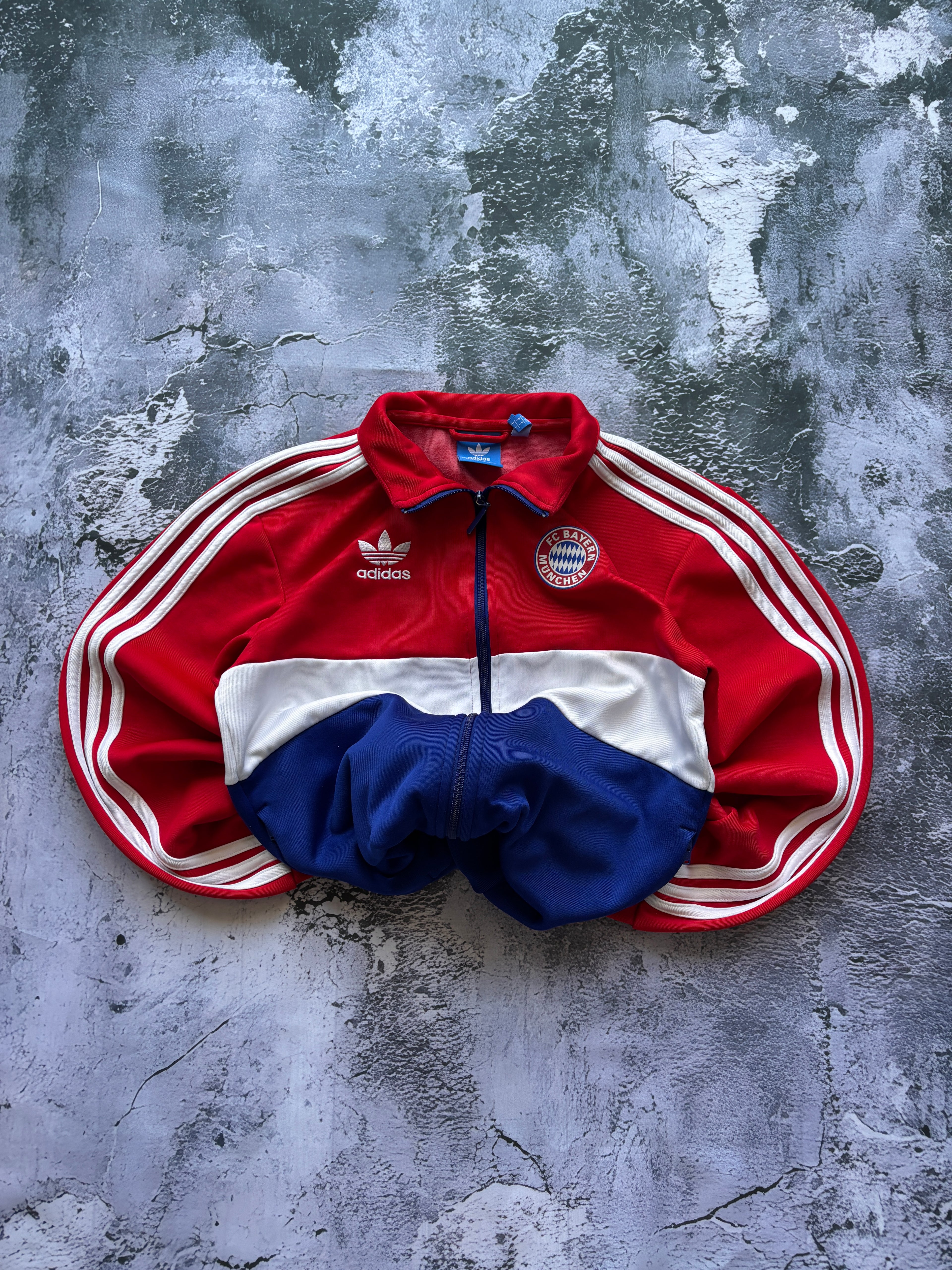 BUZA ZIP ADIDAS PIŁKARSKA FV BAYERN VINTAGE AMERICAN 90S