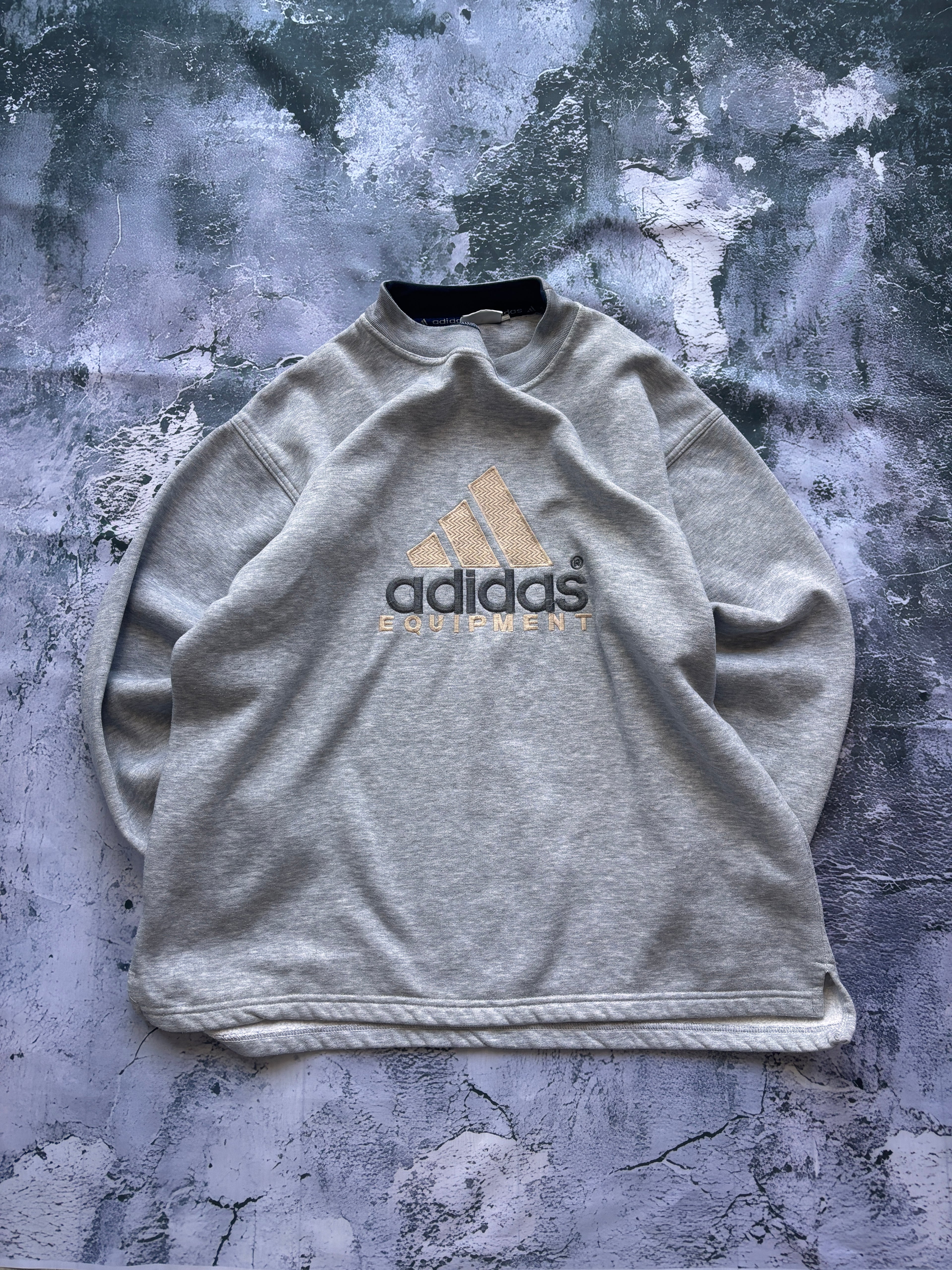 BLUZA CREWNECK ADIDAS VINTAGE OVERSIZE BAGGY