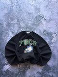BLUZA CREWNECK CZARNA FGCU vintage retro american streetwear