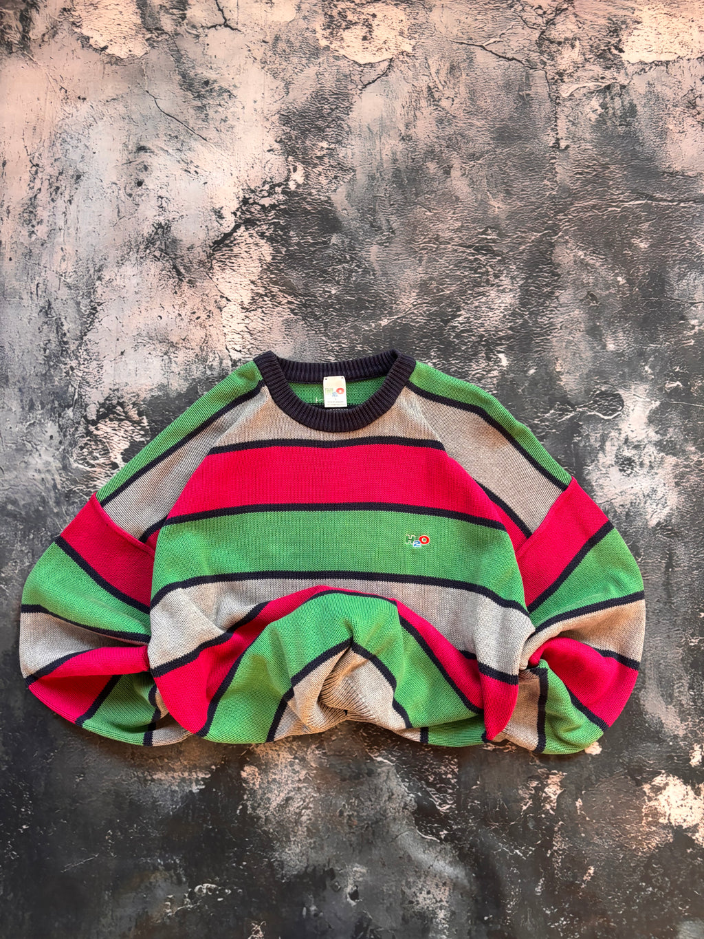 sweter bawełna multicolor