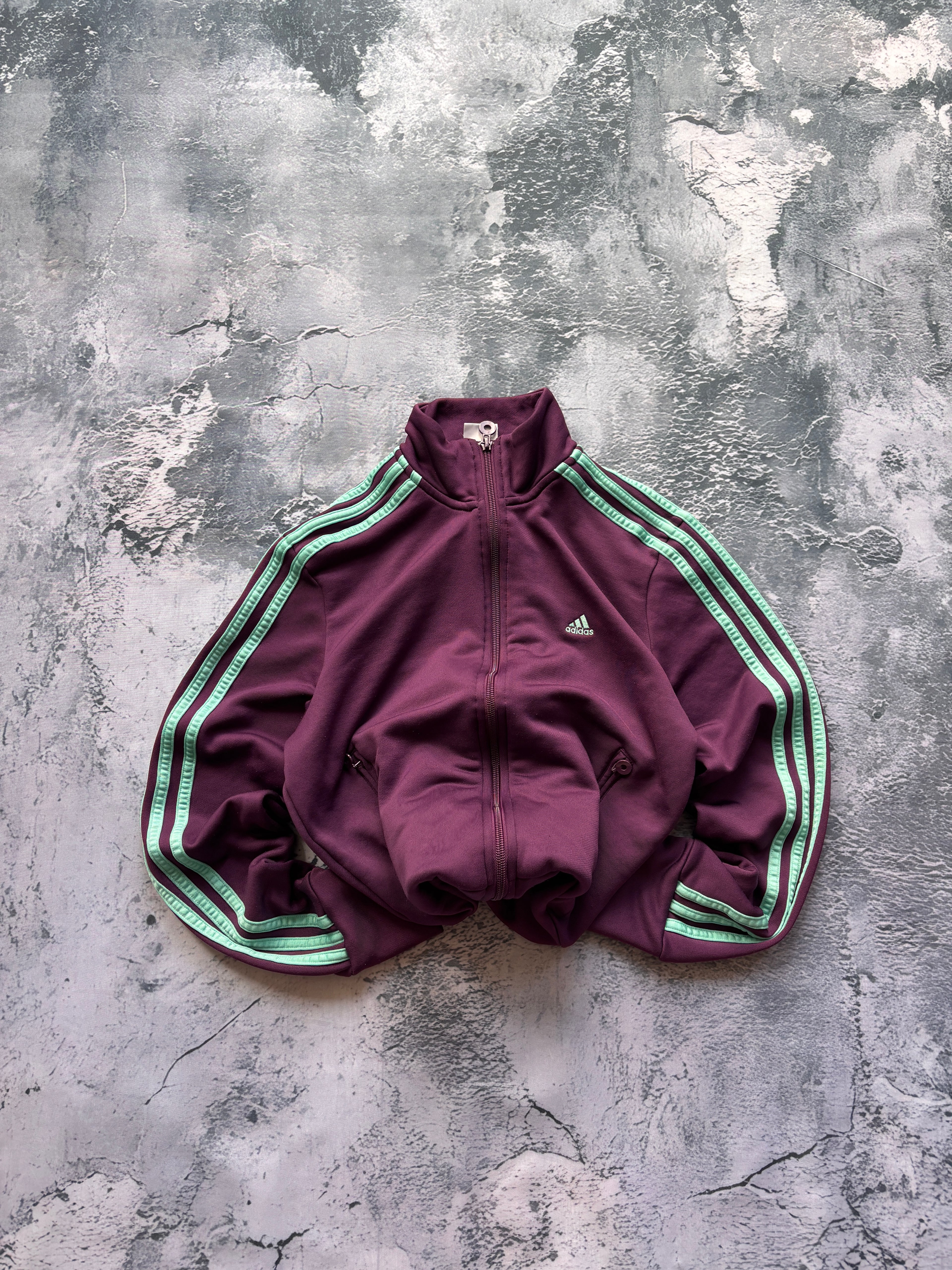 BLUZA ADIDAS W PASKI TIFFANY BLUE TREND TIKTOK