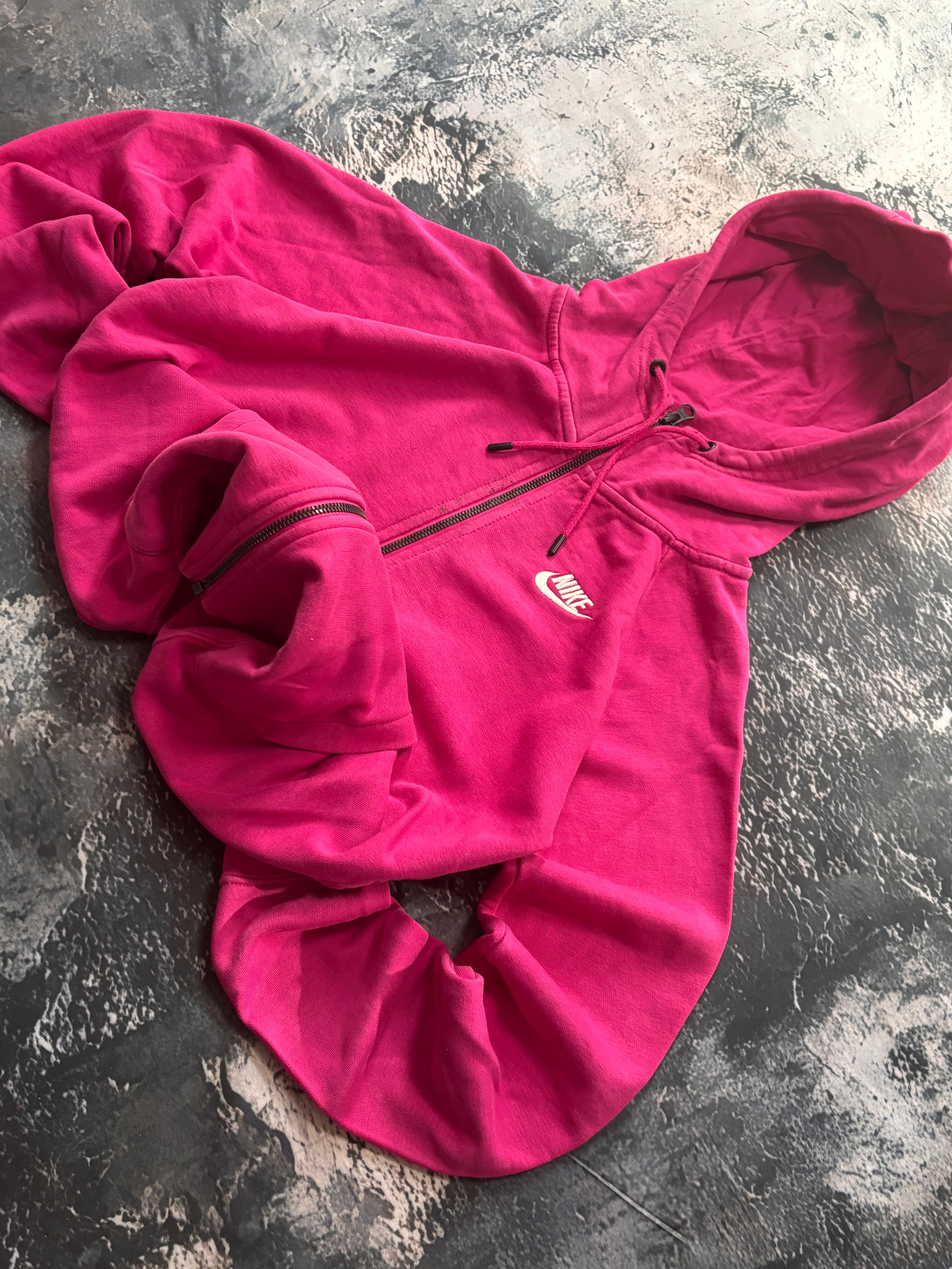 bluza hoodie Nike pink różowa zip vintage pinterest