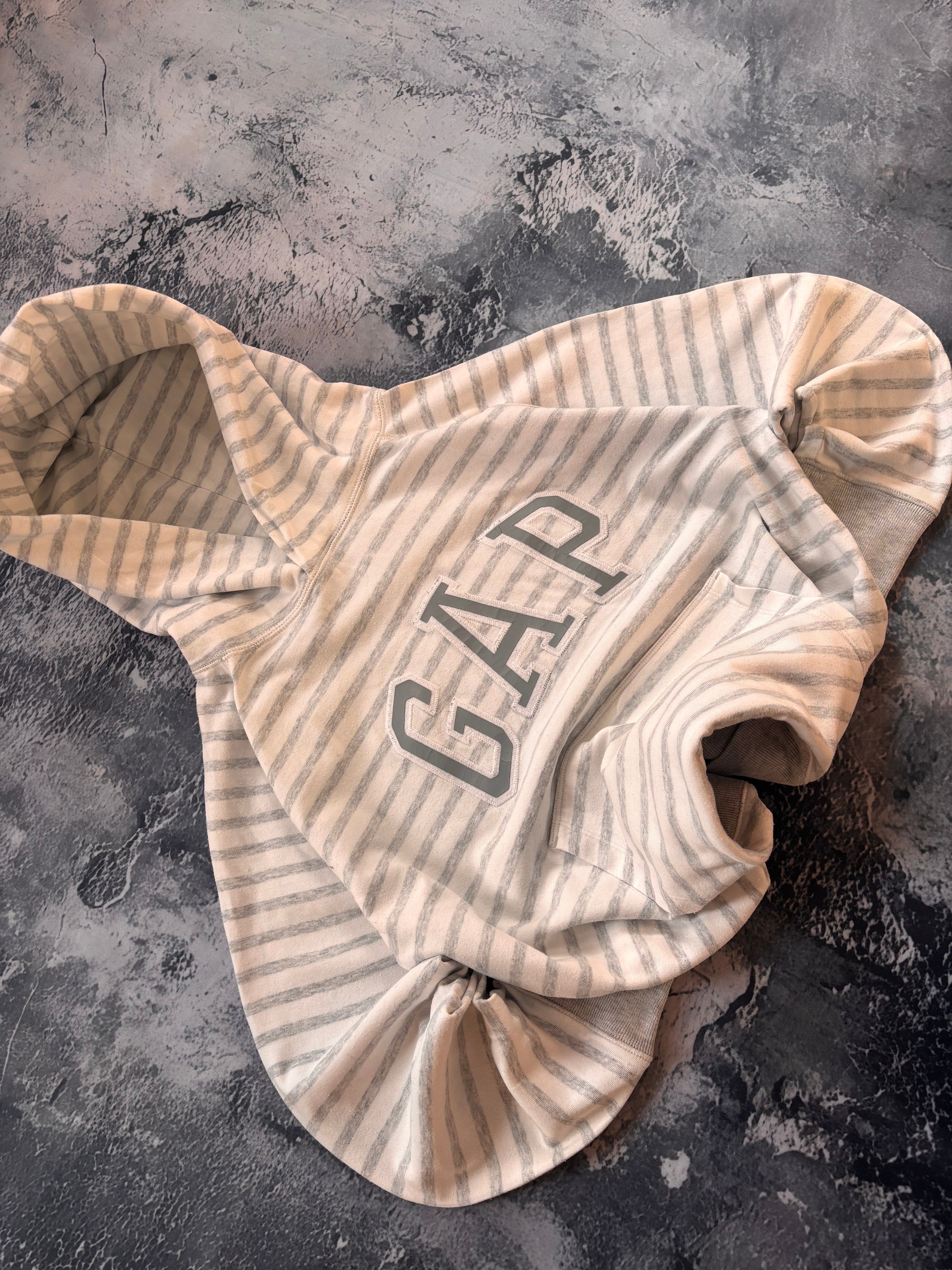 Bluza hoodie Gap w paski