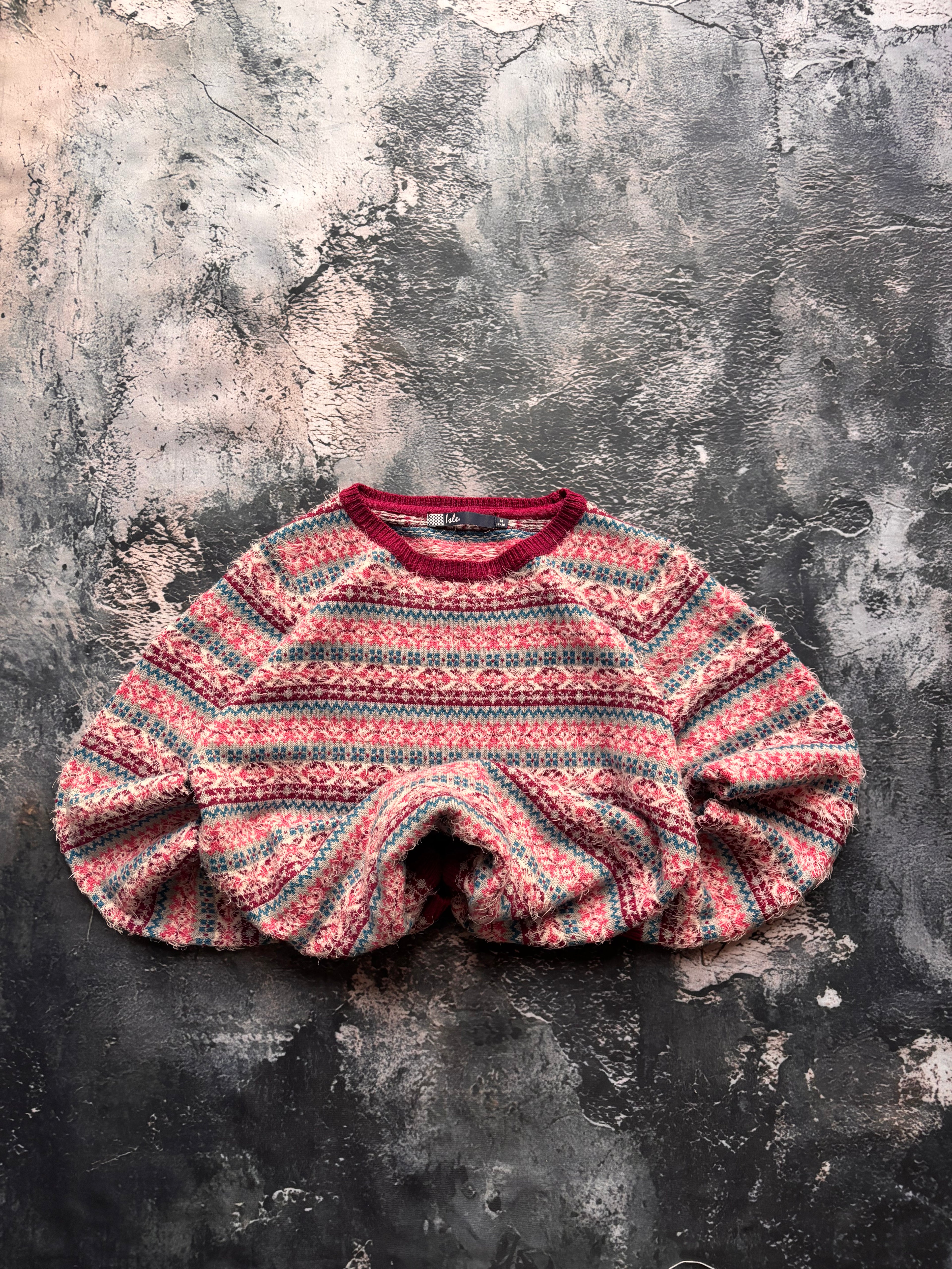 sweter multicolor rozmiar m