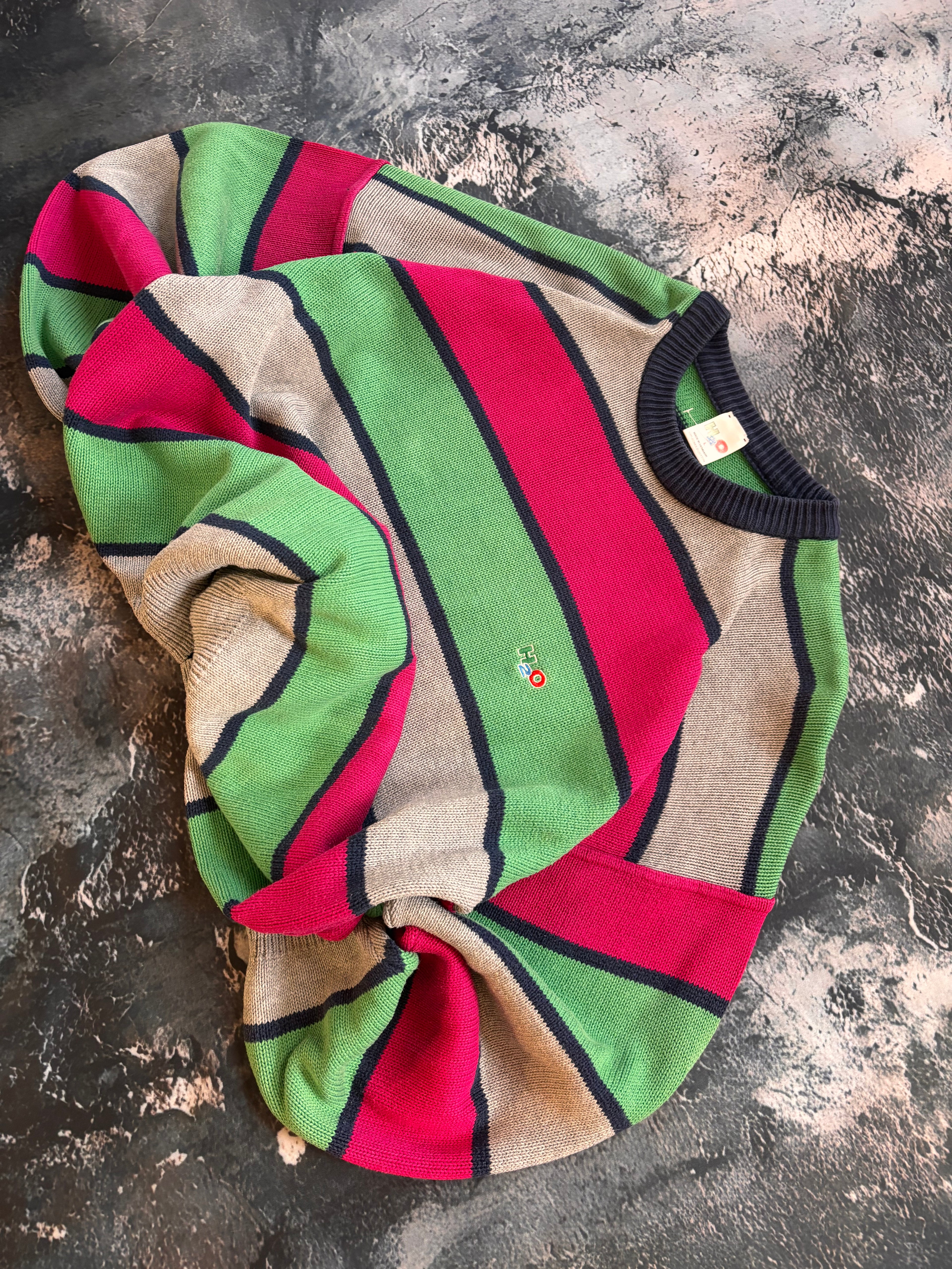 sweter bawełna multicolor