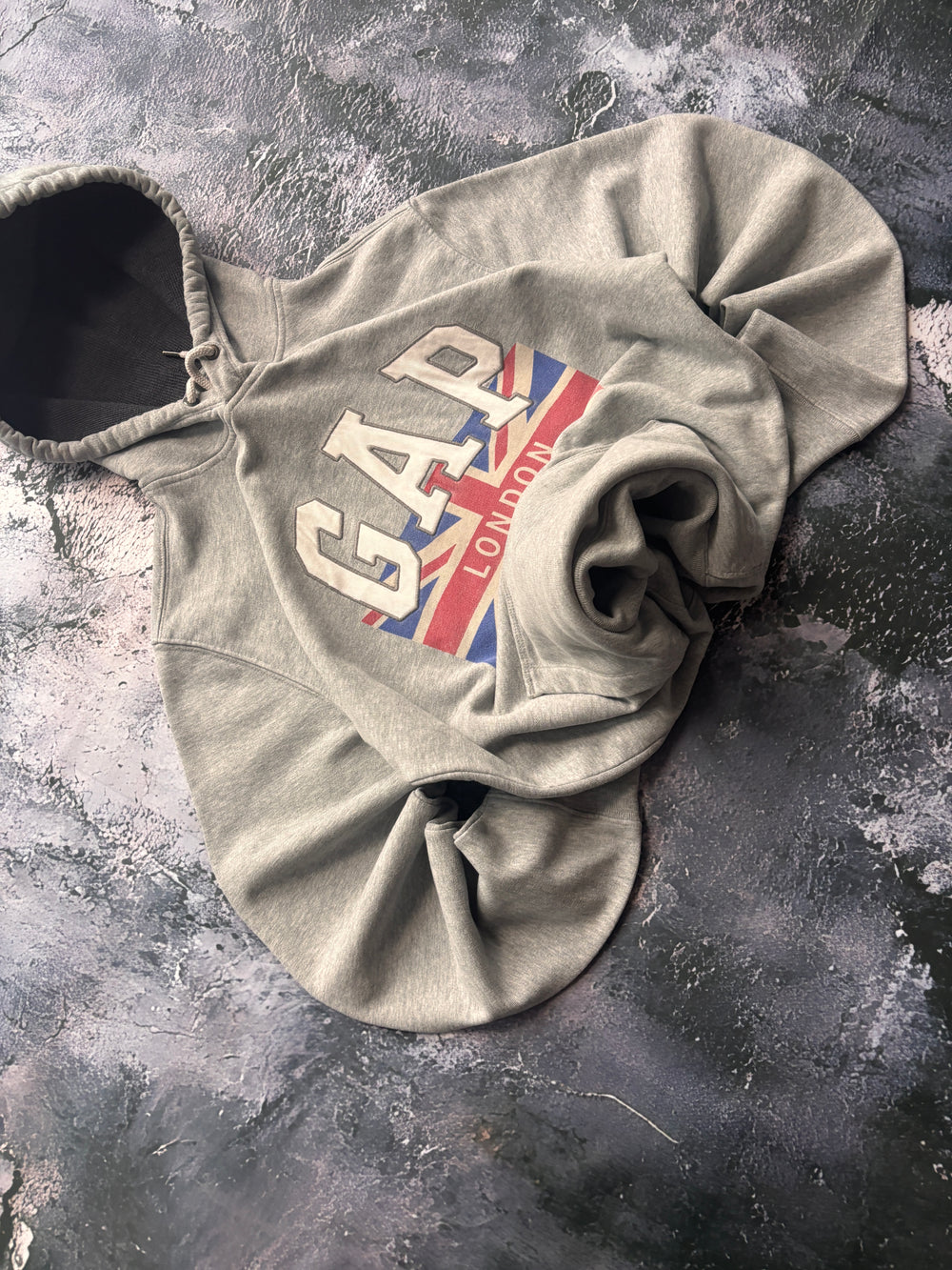 BLUZA HOODIE GAP UK UNIKAT RETRO LONDON 90S DESING USA