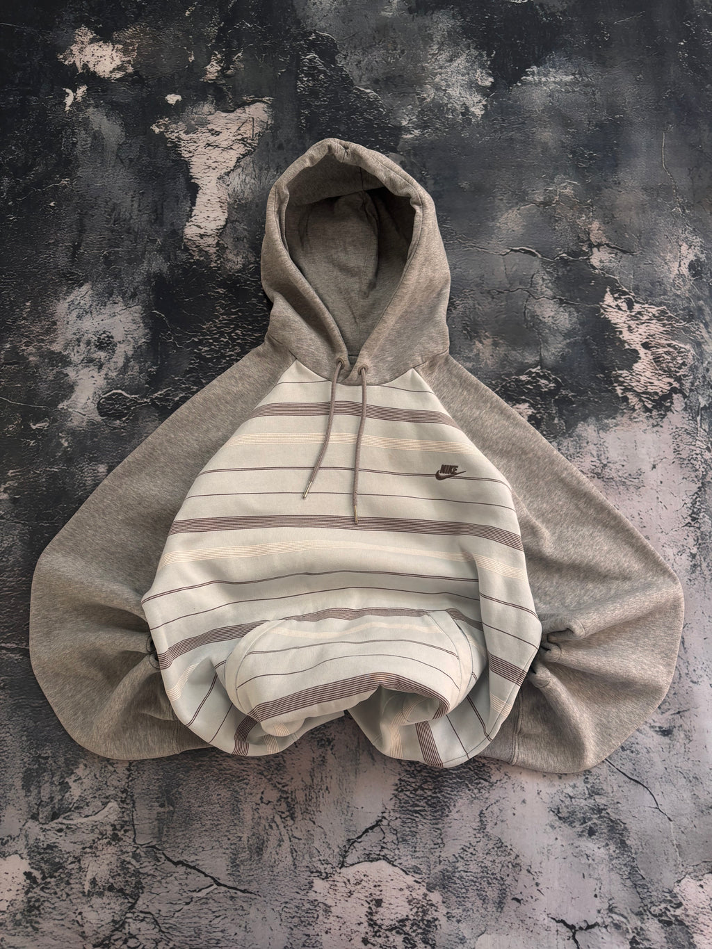 Bluza hoodie nike w paski