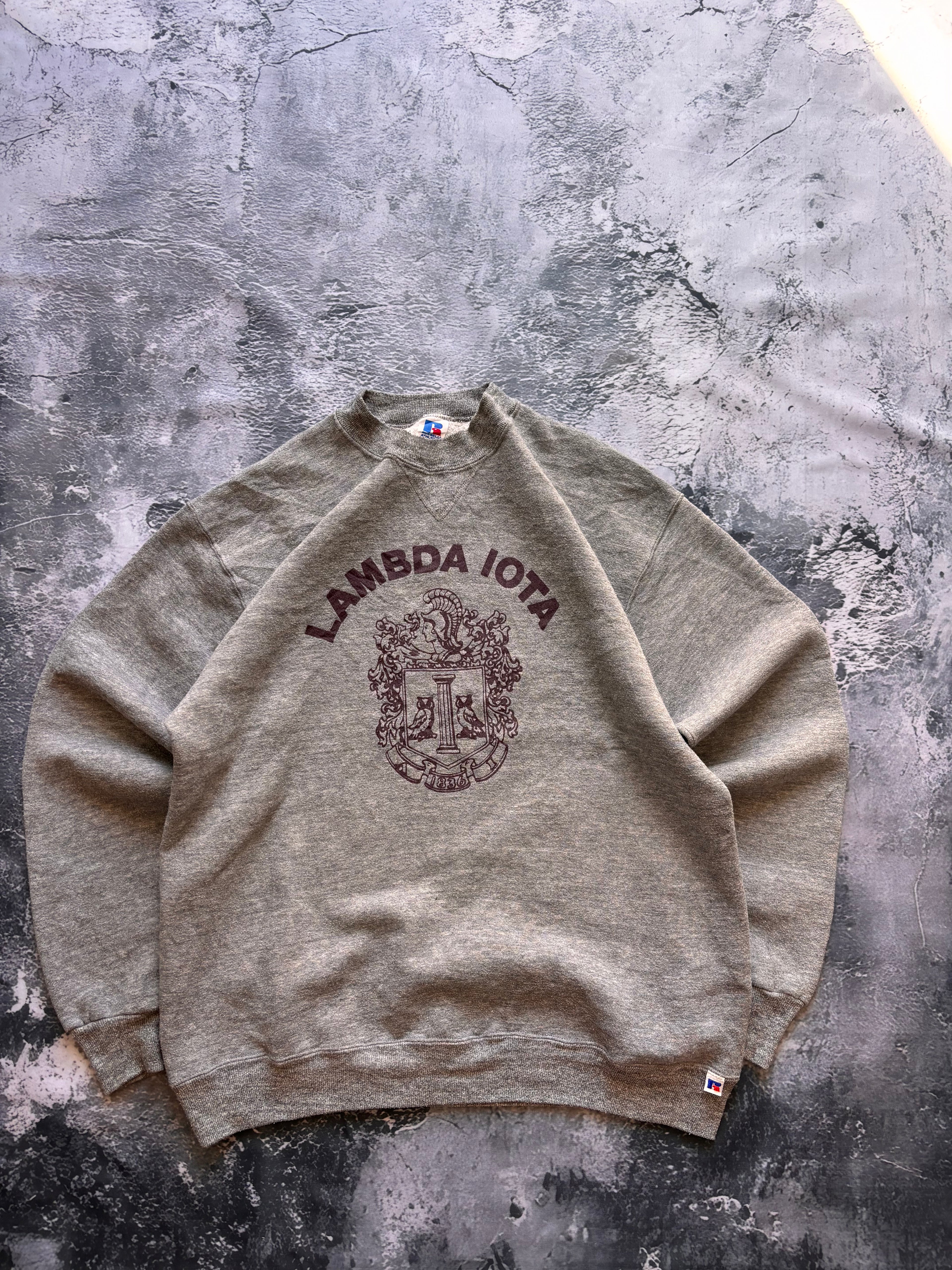 Bluza crewneck LAMBOLODA szara