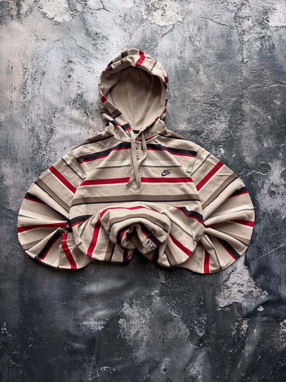 bluza hoodie w paski multicolor oversize baggy pinterest tiktok