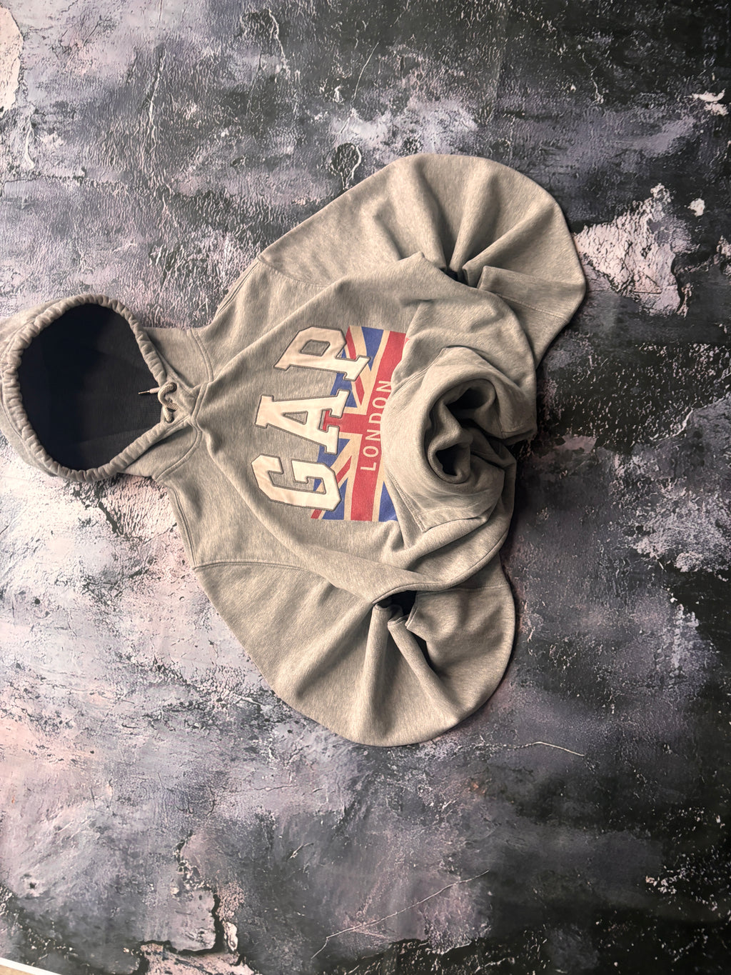 BLUZA HOODIE GAP UK UNIKAT RETRO LONDON 90S DESING USA