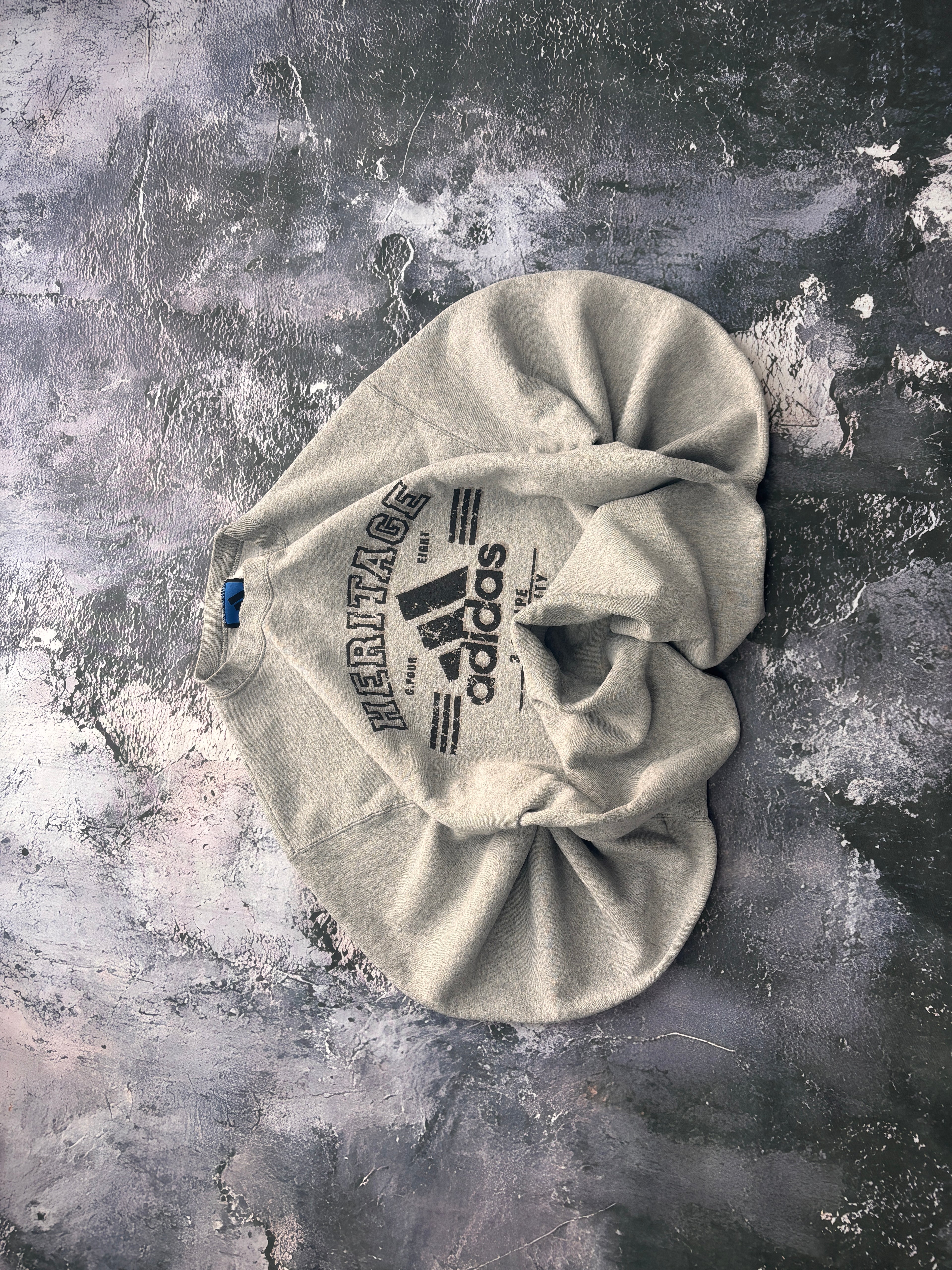 BLUZA CREWNECK ADIDAS BASIC 90S OVERSIZE