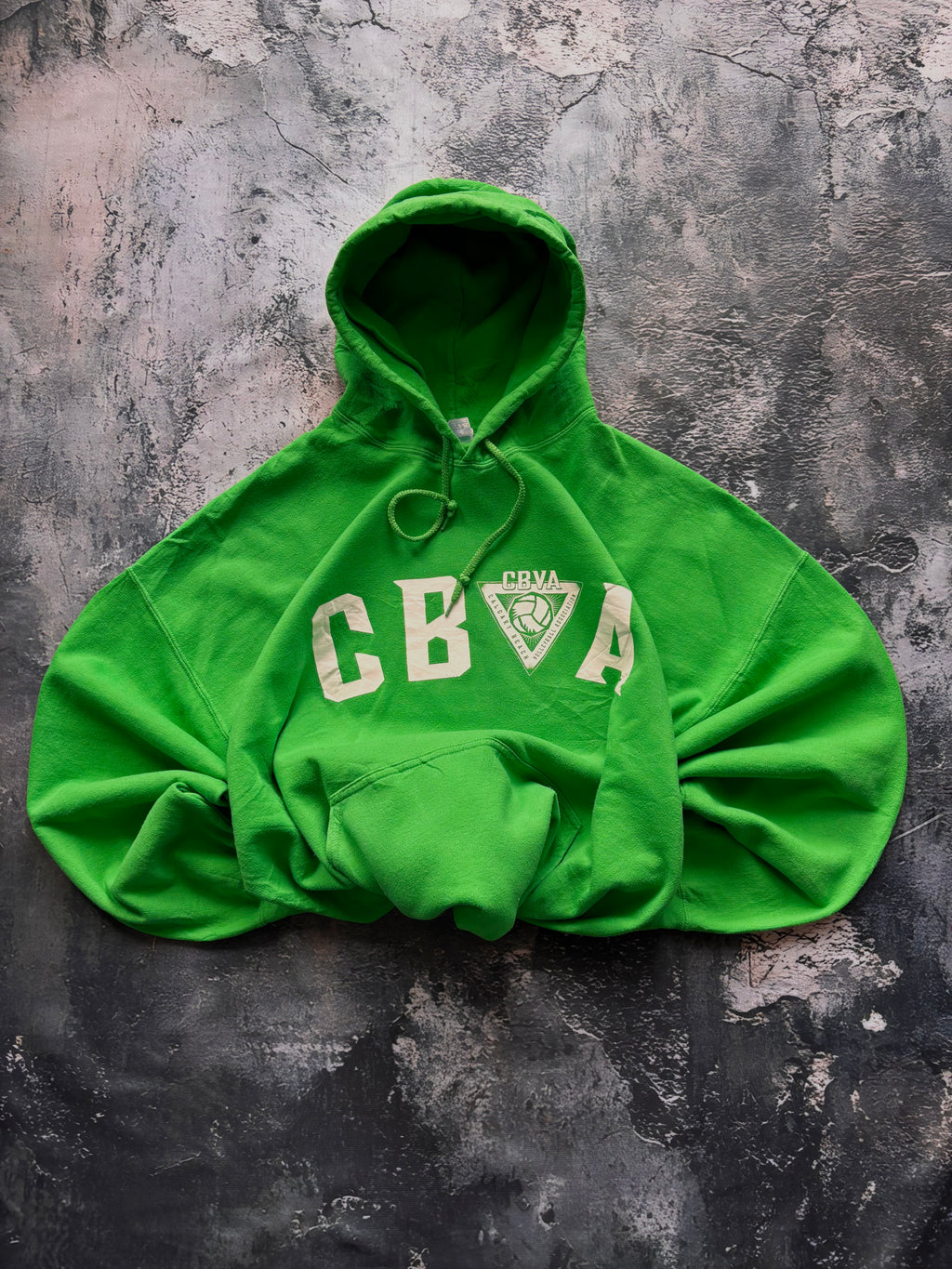 bluza hoodie zielona uniwersytecka usa
