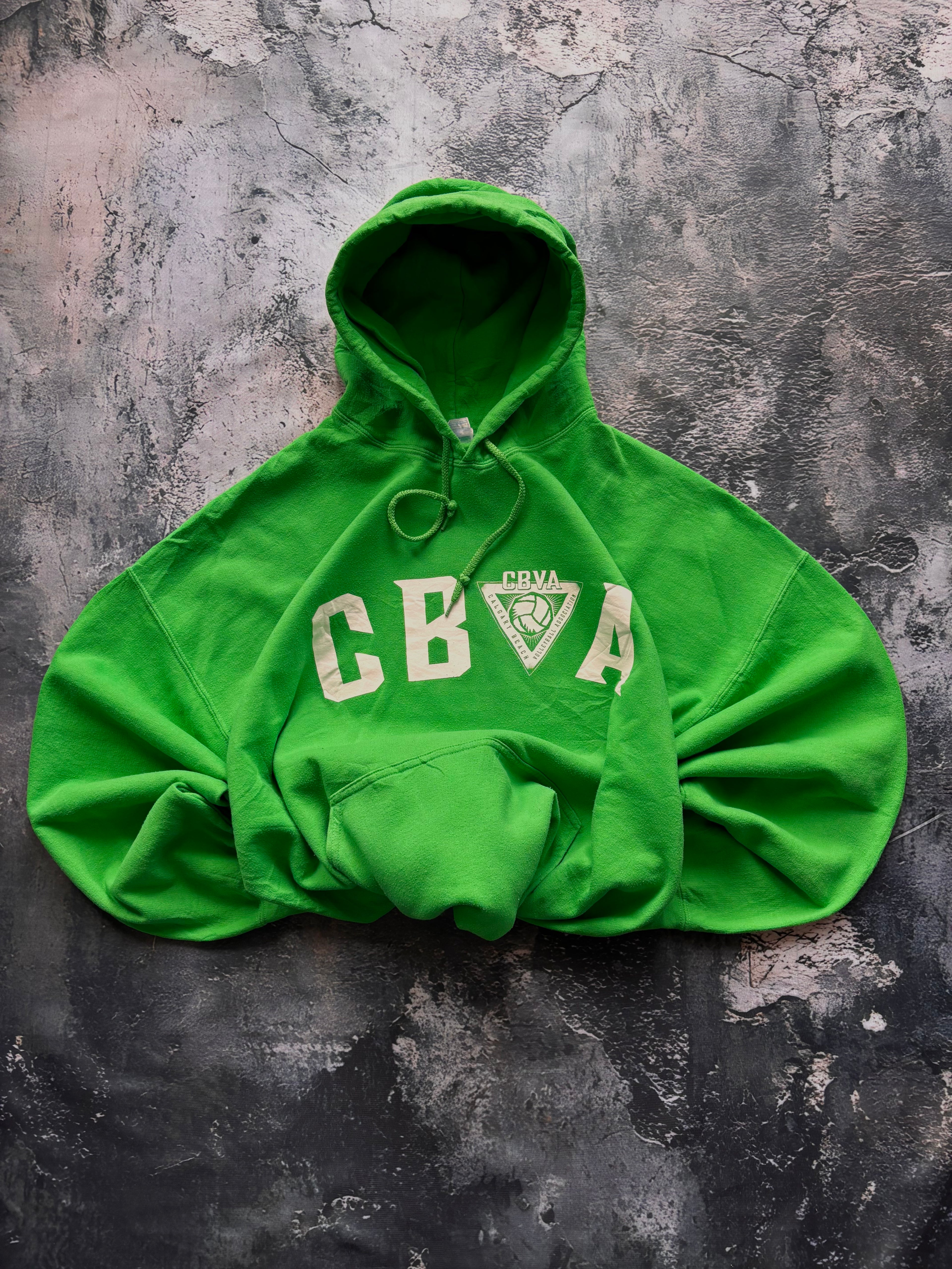 bluza hoodie zielona uniwersytecka usa