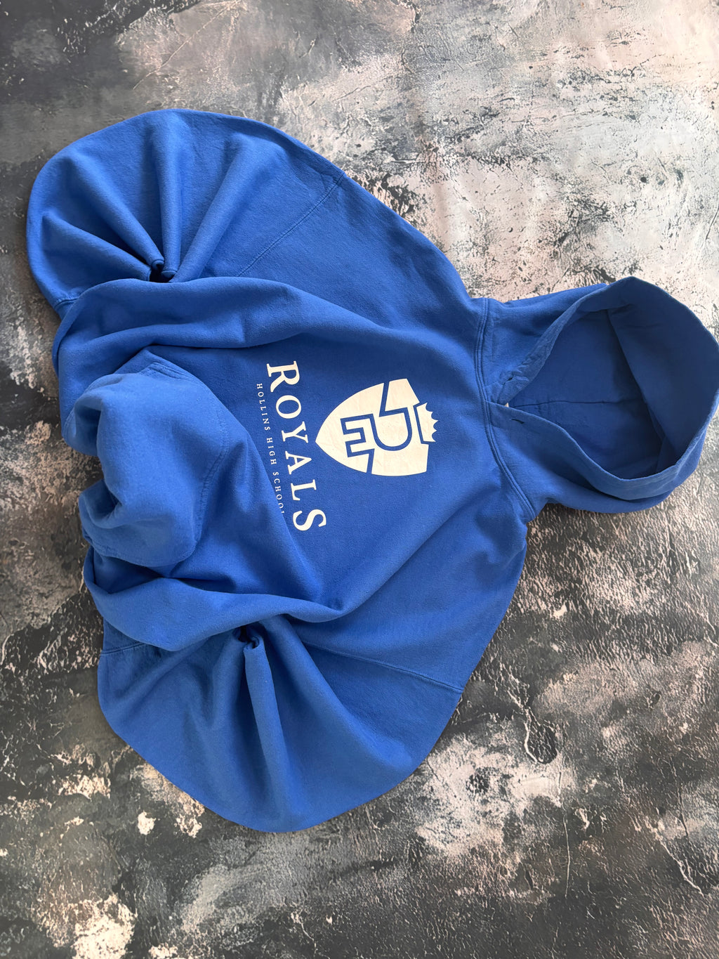 bluza hoodie ROYALS blue vintage 90s retro
