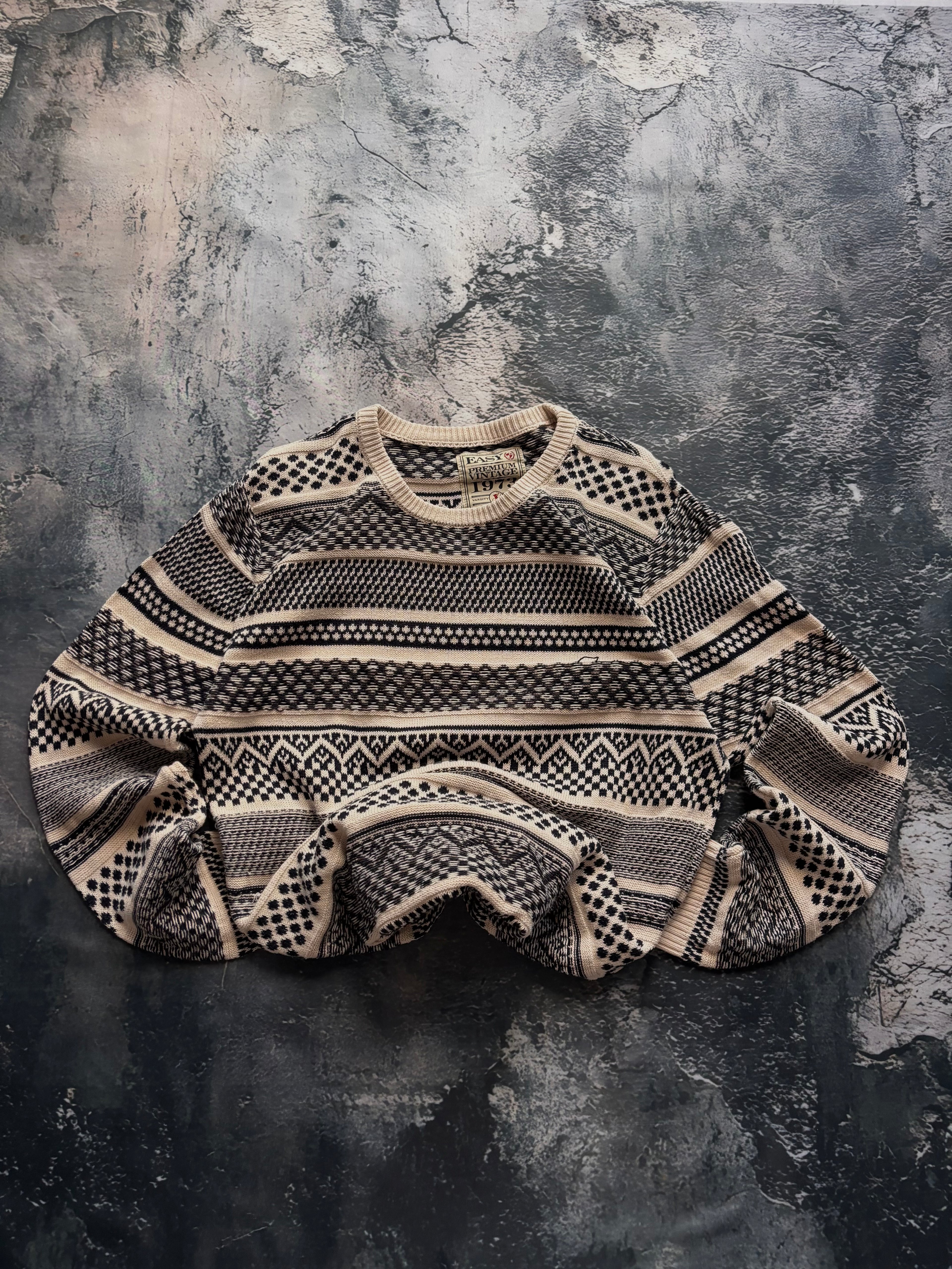 sweter oversize vintage