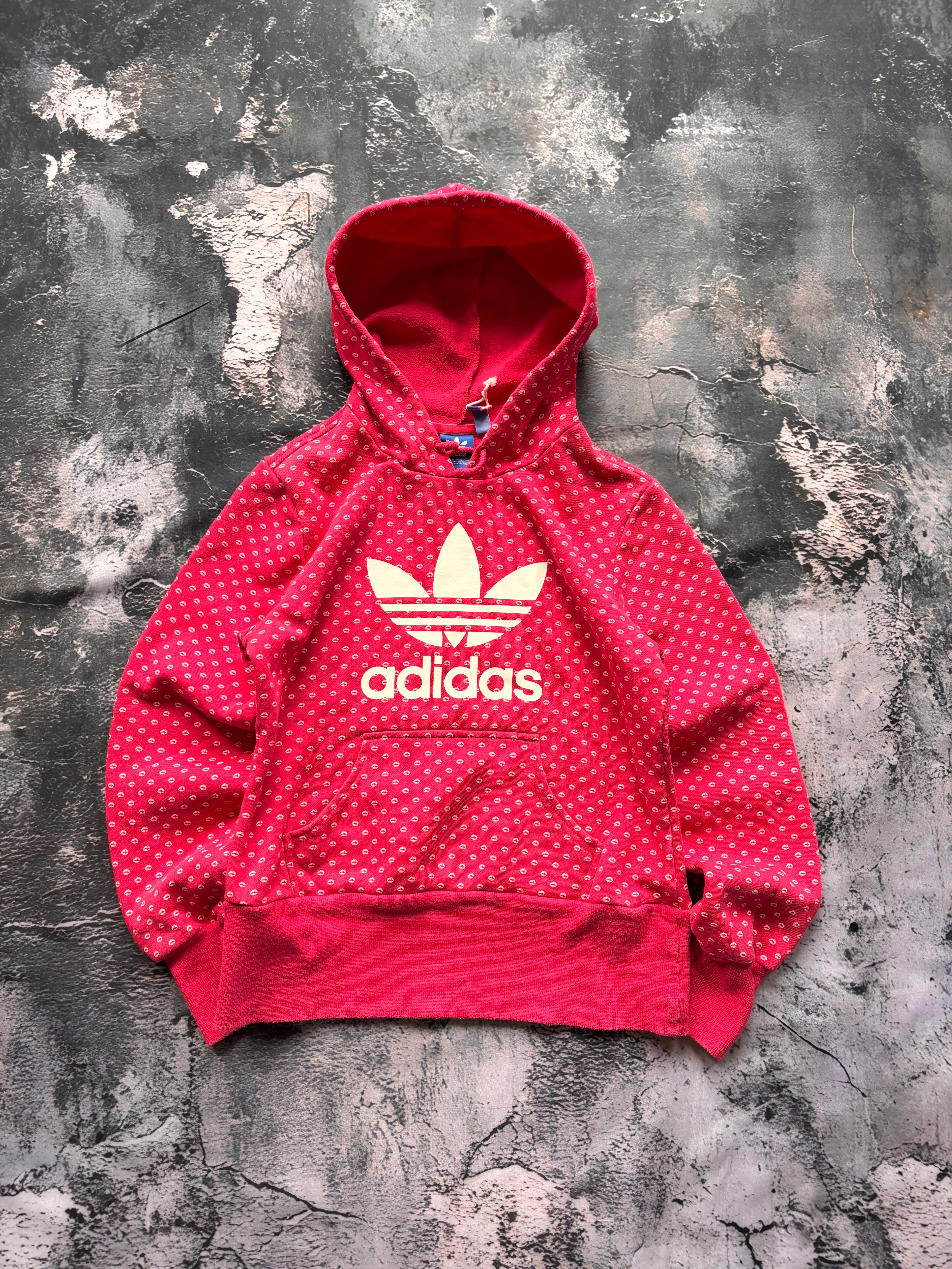 BLUZA HOODIE W KROPKI ADIDAS TREND TIKTOK PINTEREST