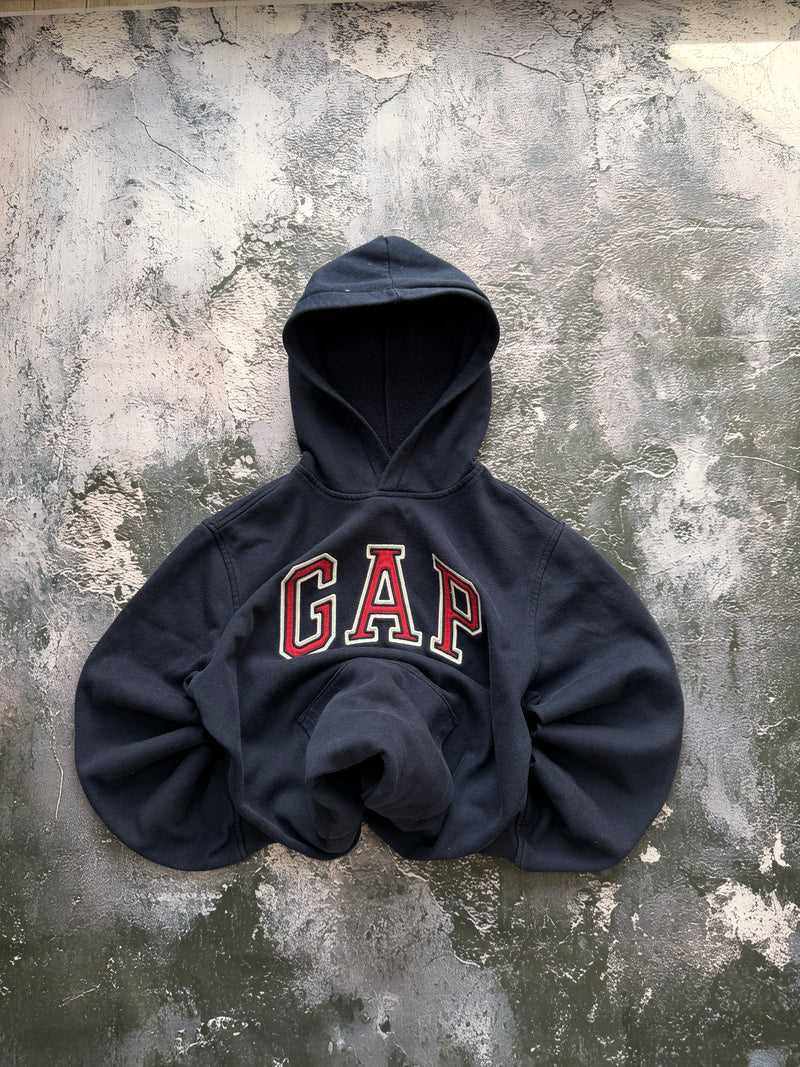 BLUZA HOODIE GRANATOWA VINTAGE KLASYCZNA
