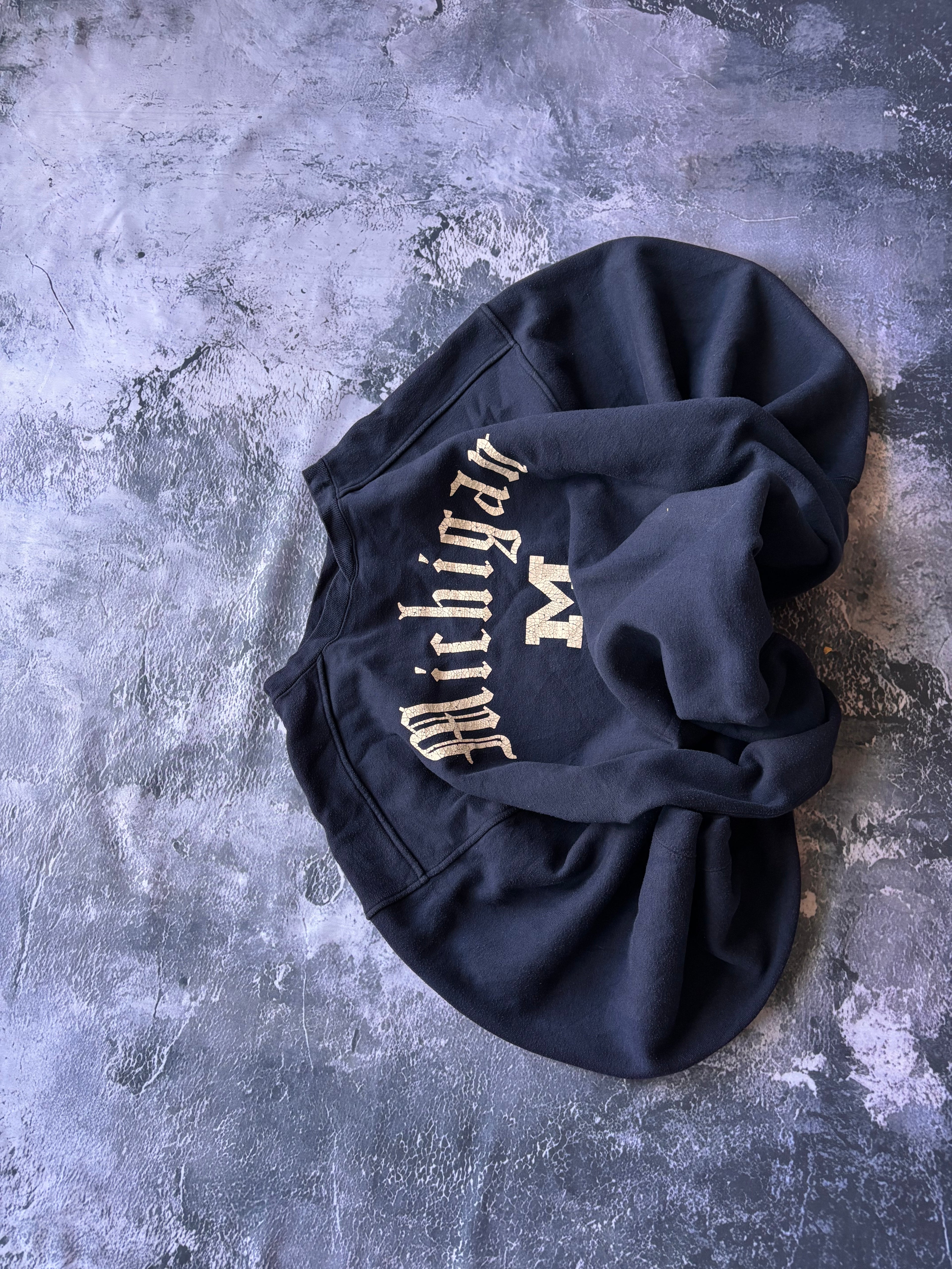 bluza crewneck MICHIGAN USA M streetwear 2000s
