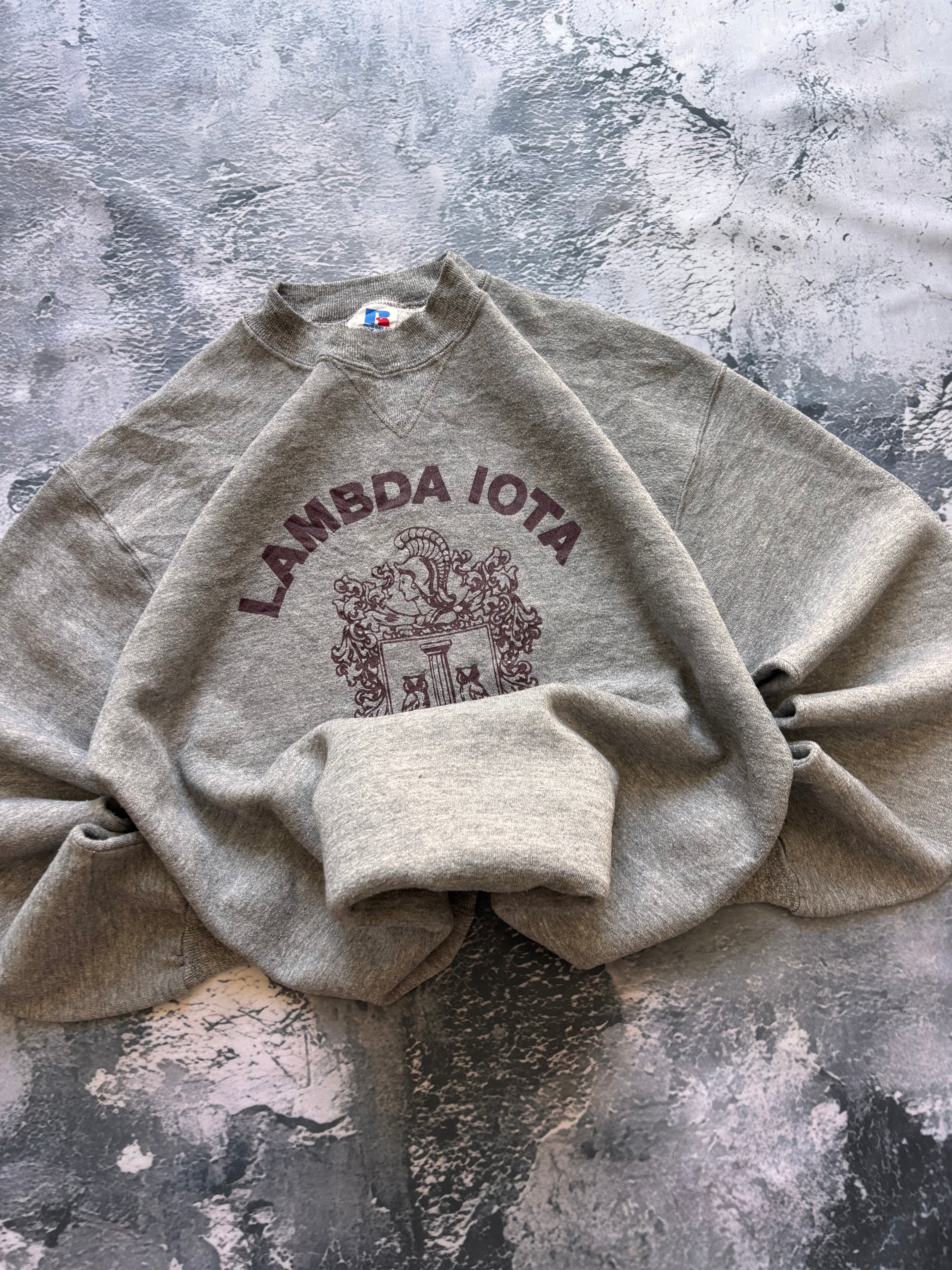 Bluza crewneck LAMBOLODA szara
