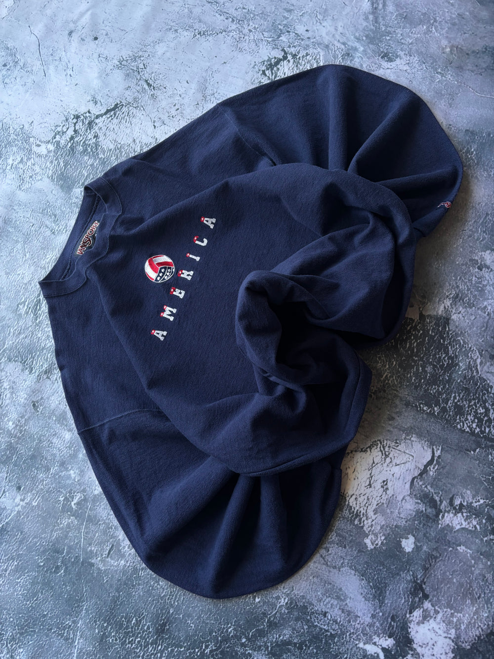 BLUZA HOODIE AMERICA VINTAGE RETRO JANSPORT UNIKAT