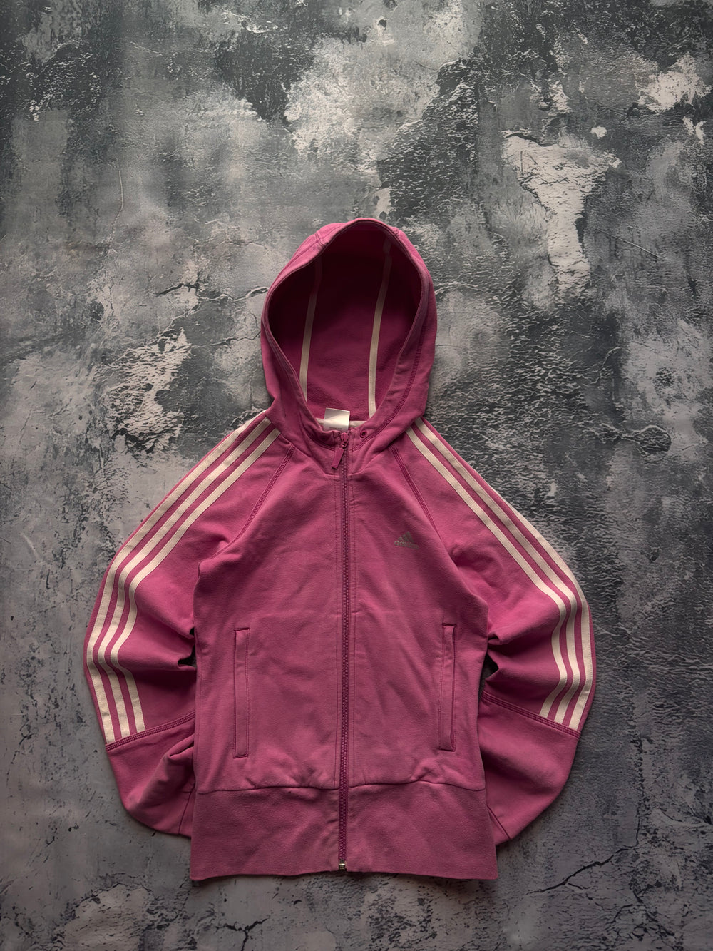 bluza zip hoodie prosty krój adidas