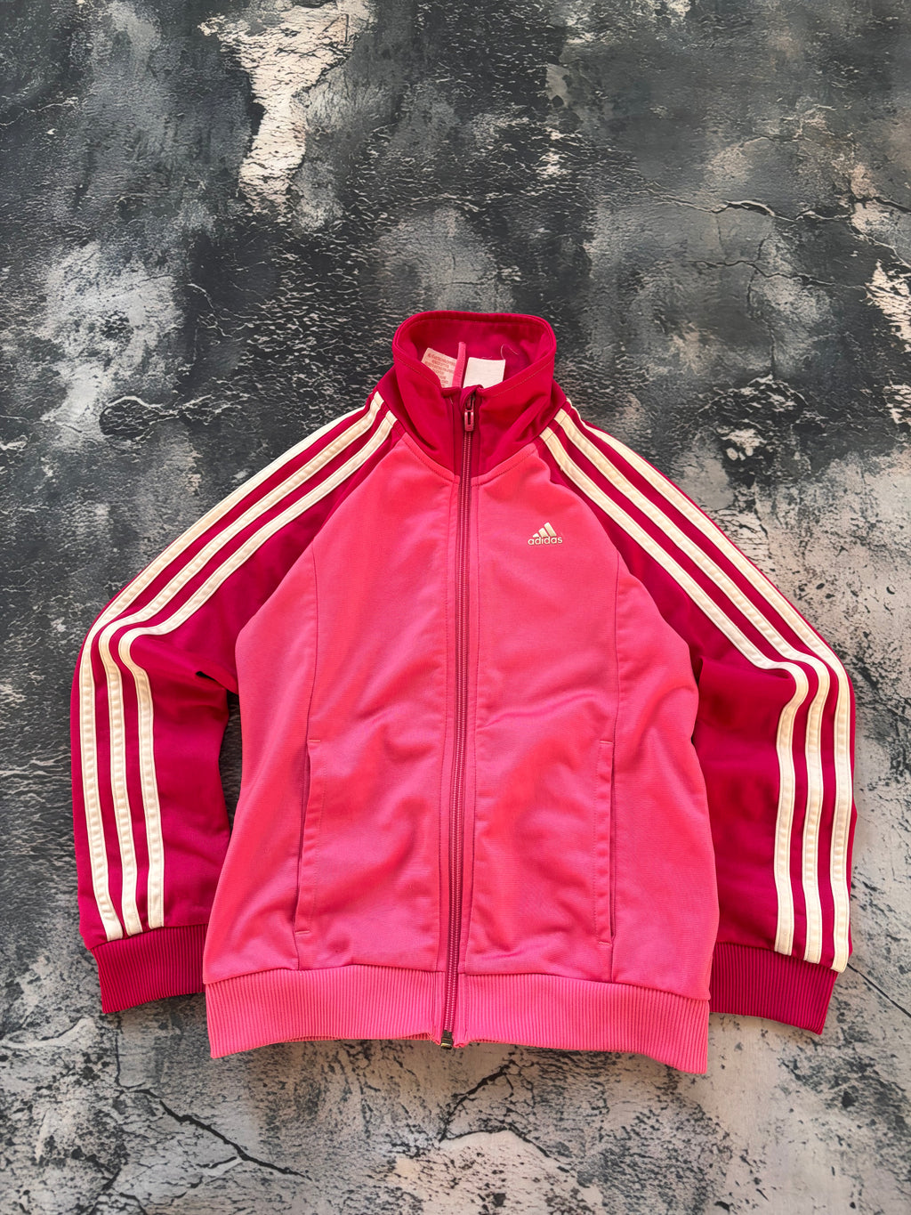 Bluza adidas zip stripe w paski