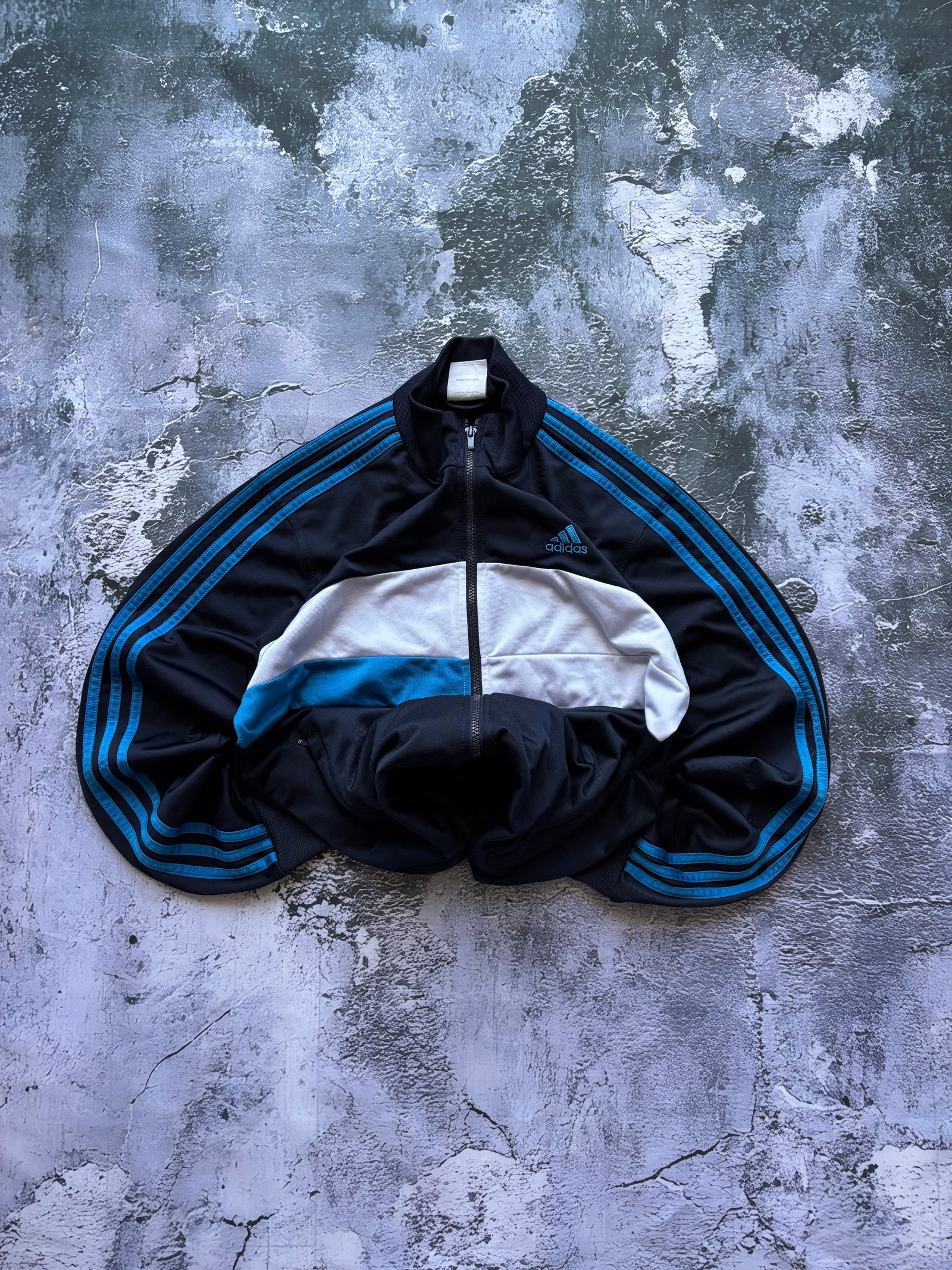 BLUZA HOODIE ADIDAS W PASKI STRIPES OVERSIZE