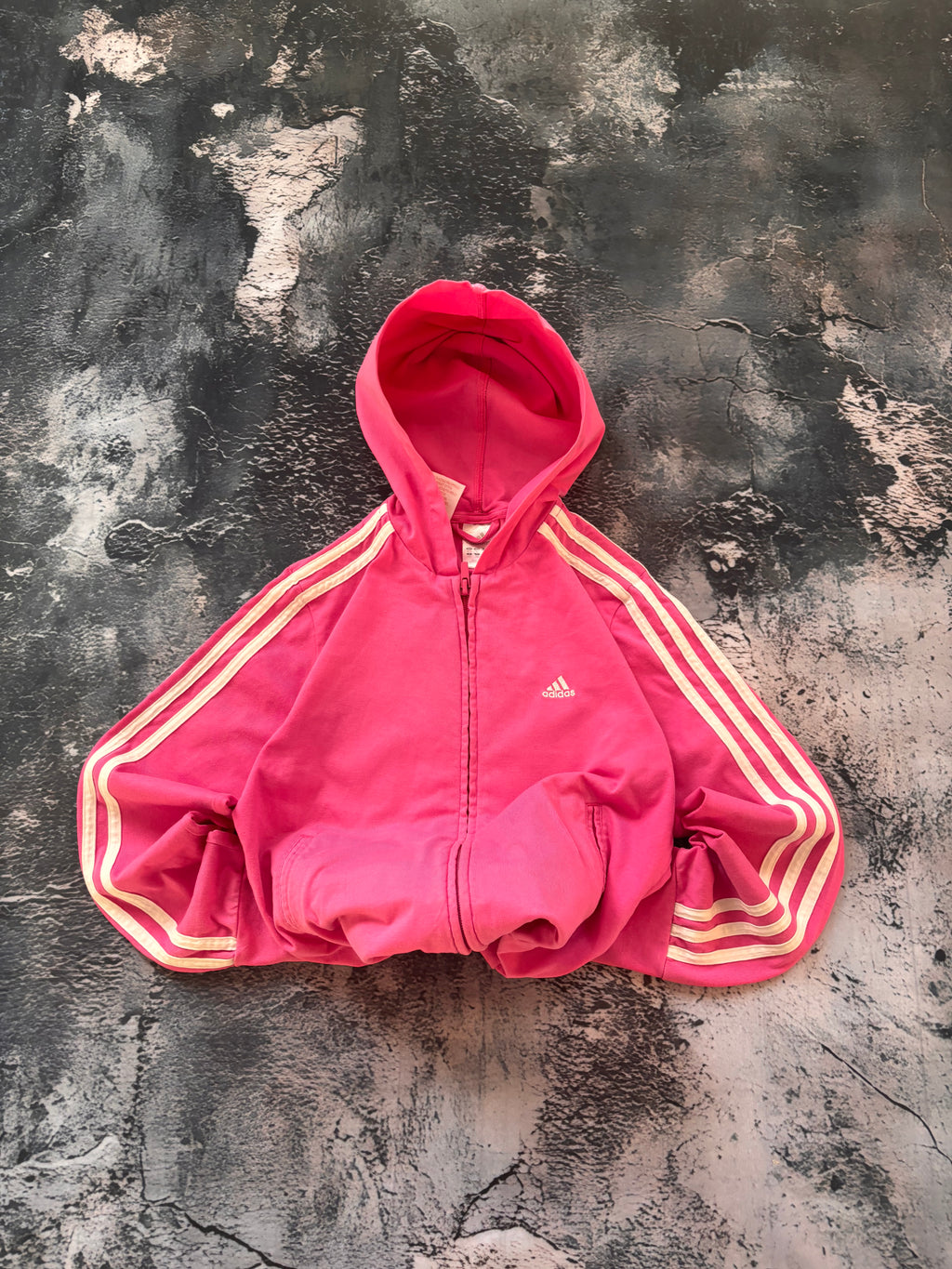 Bluza adidas zip w paski stripe