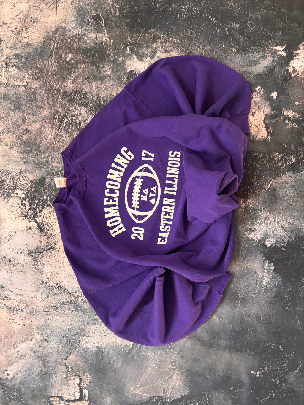 bluza crewneck fioletowy homecoming