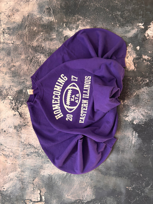 bluza crewneck fioletowy homecoming