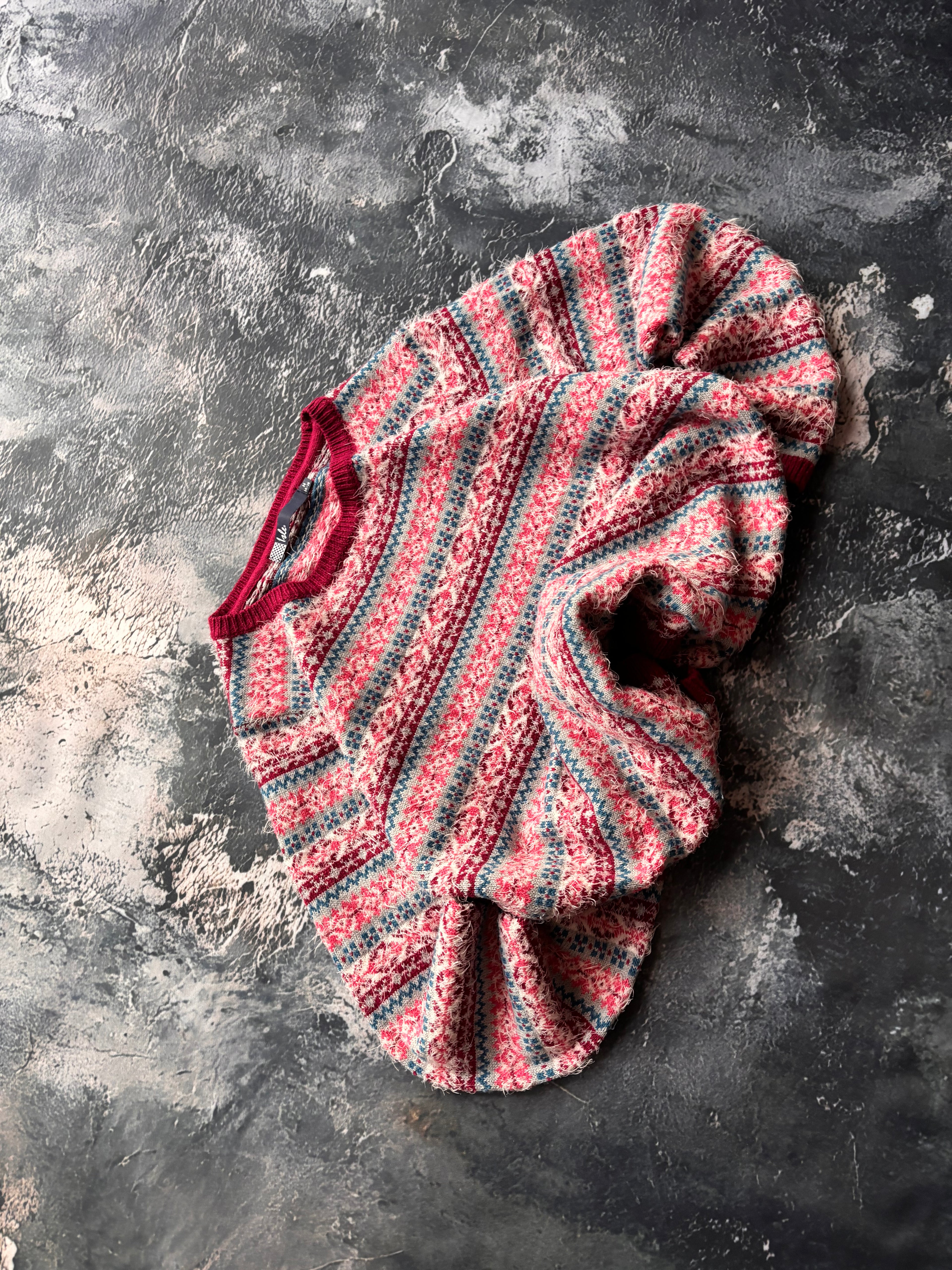 sweter multicolor rozmiar m