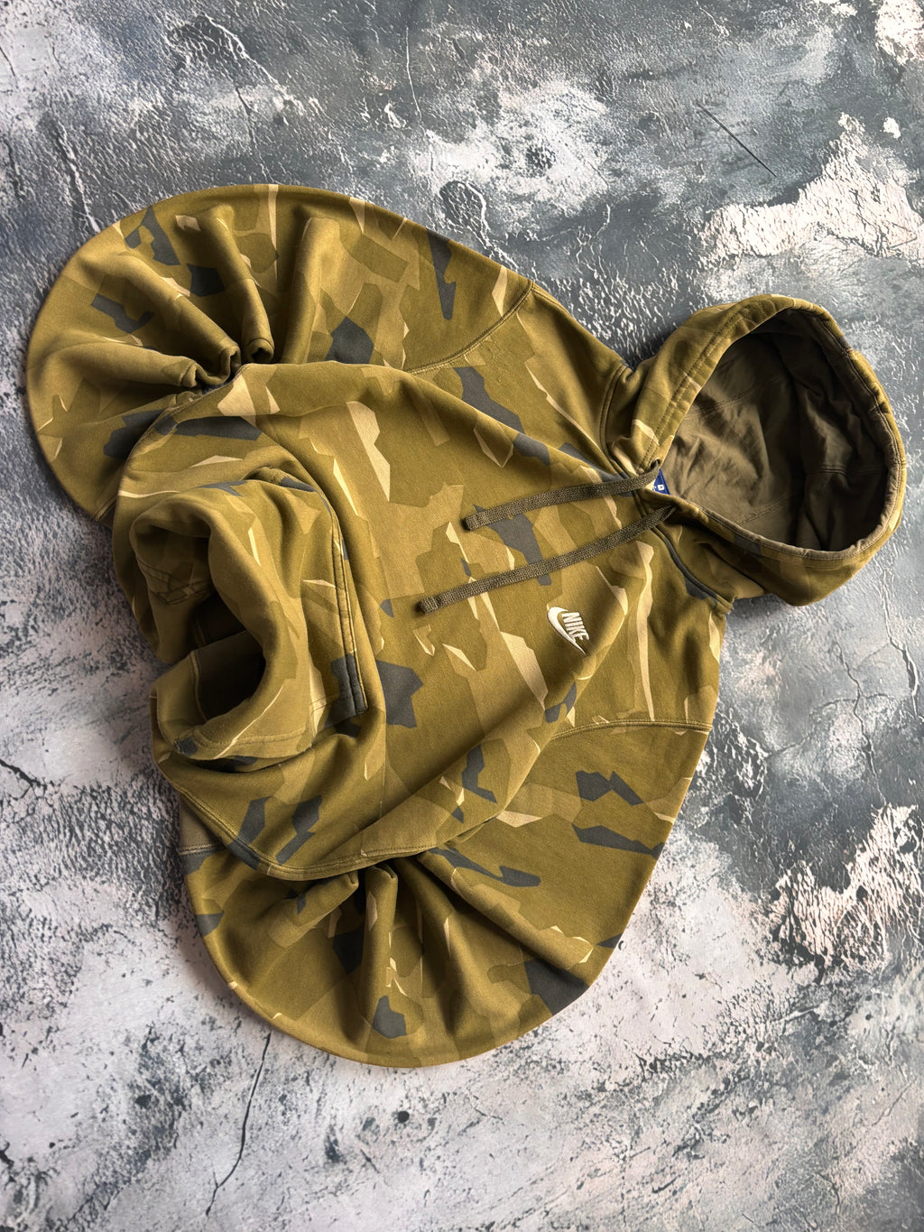 Bluza hoodie Nike camo moro usa 90s oversize