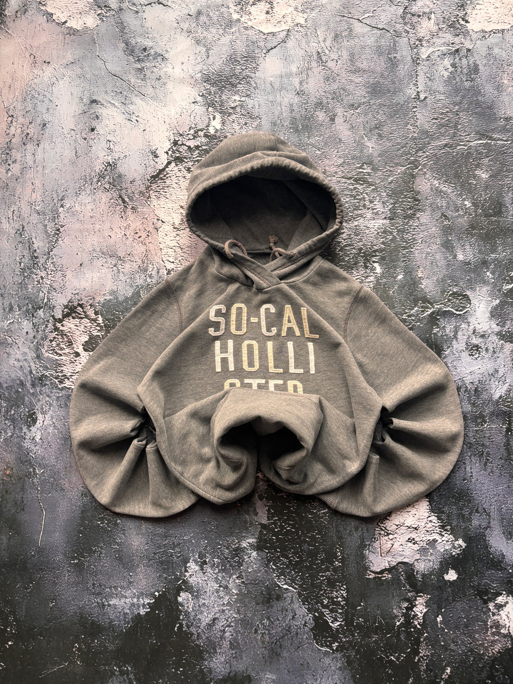 BLUZA HOODIE HOLLISTER PROSTY KRÓJ RETRO AMERICAN STREETWEAR 90S