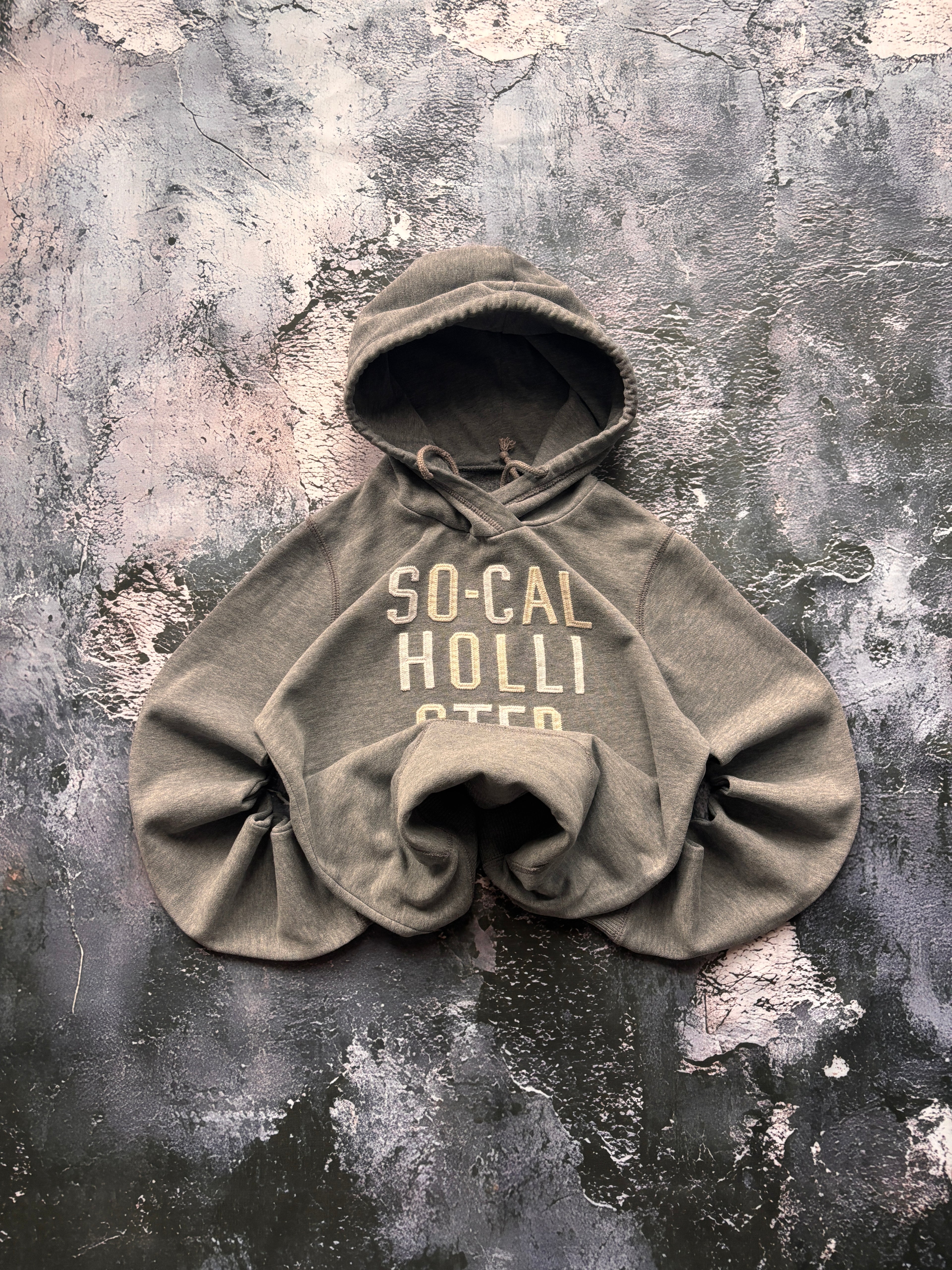 BLUZA HOODIE HOLLISTER PROSTY KRÓJ RETRO AMERICAN STREETWEAR 90S