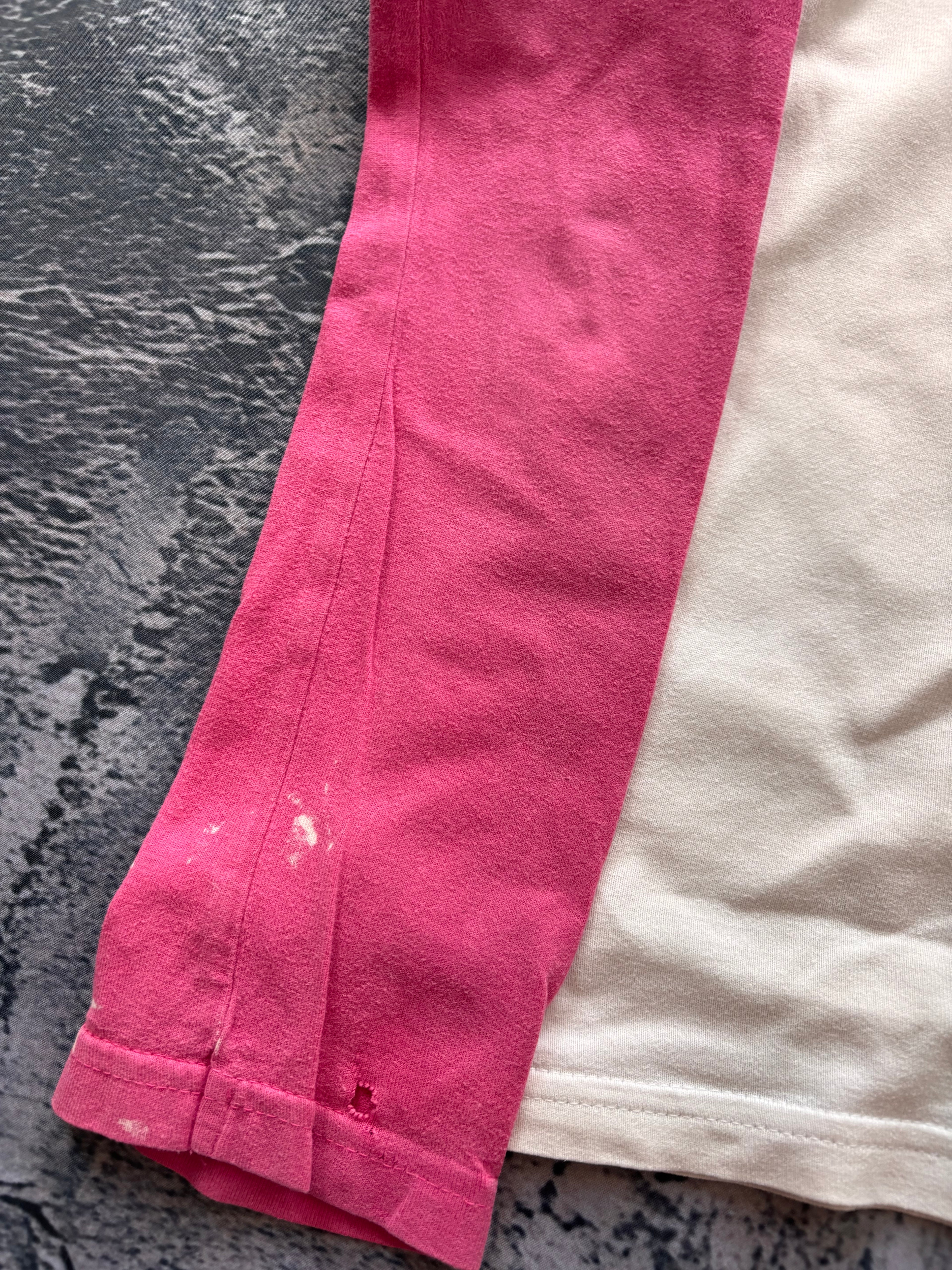 koszulka z długim rękawem longsleeve prosty krój NIKE pink retro