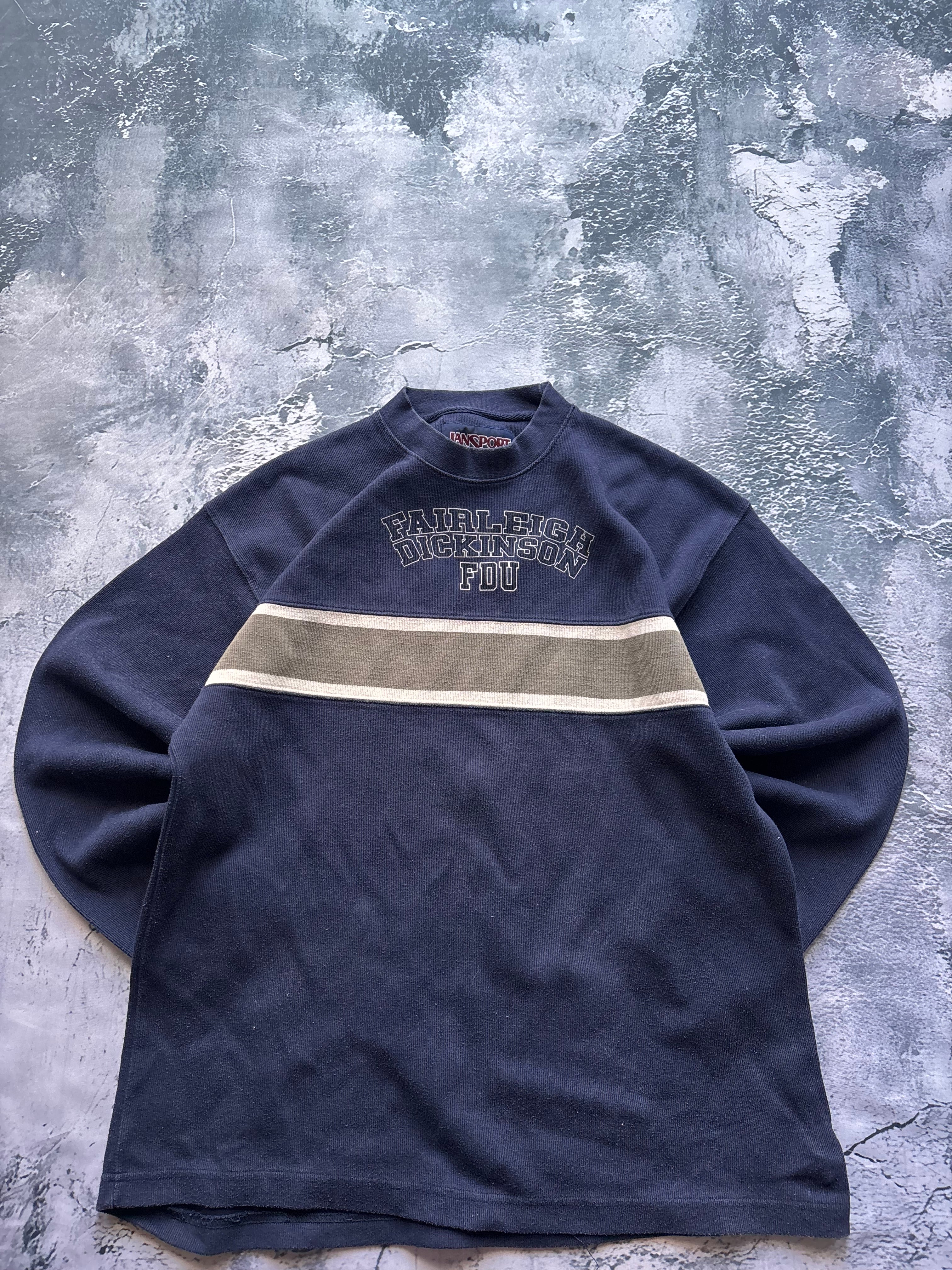 Bluza crewneck oversize w stylu vintage oldschool retro 90s american klasyk minimalistyczny