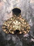 bluza hoodie ADIDAS BIG LOGO camo zielona