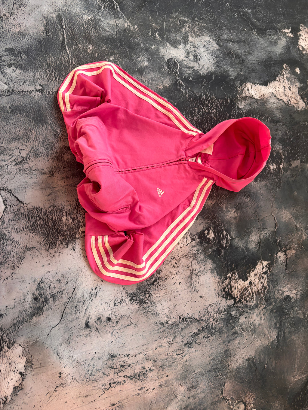 Bluza adidas zip w paski stripe